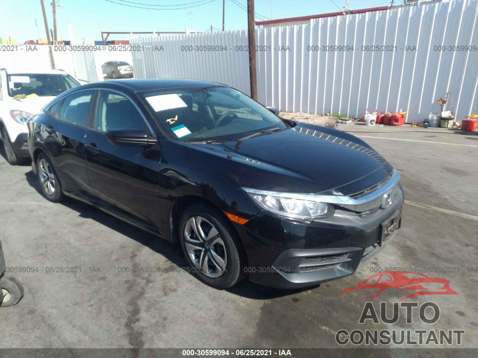 HONDA CIVIC SEDAN 2016 - 2HGFC2F50GH543355