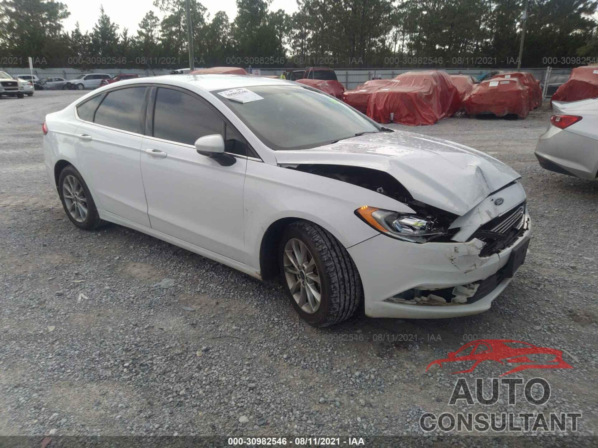 FORD FUSION 2017 - 3FA6P0H72HR146554