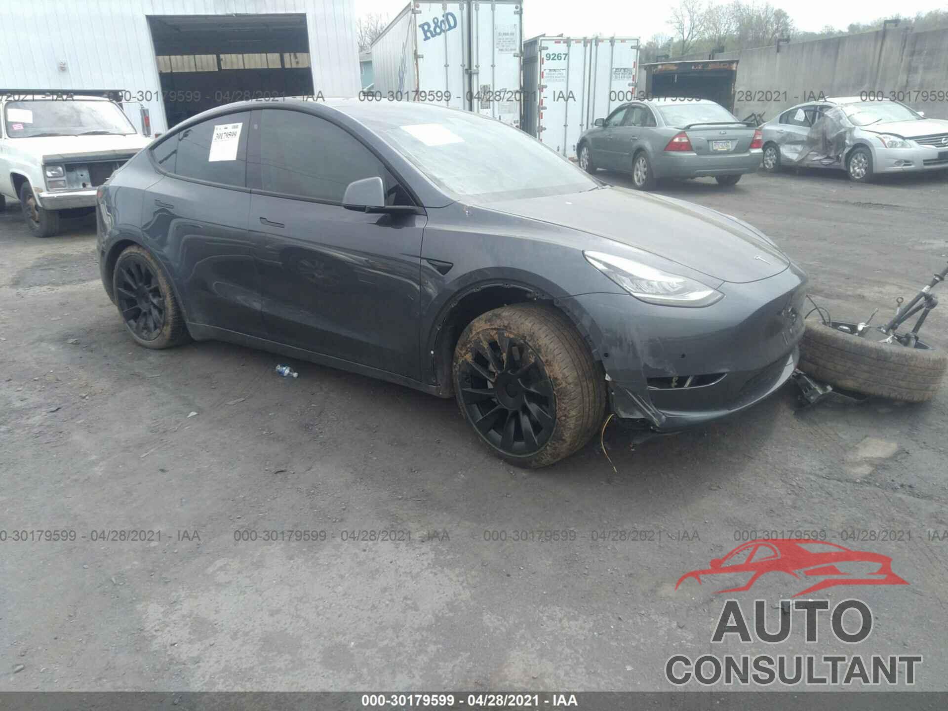 TESLA MODEL Y 2020 - 5YJYGDEE5LF045385