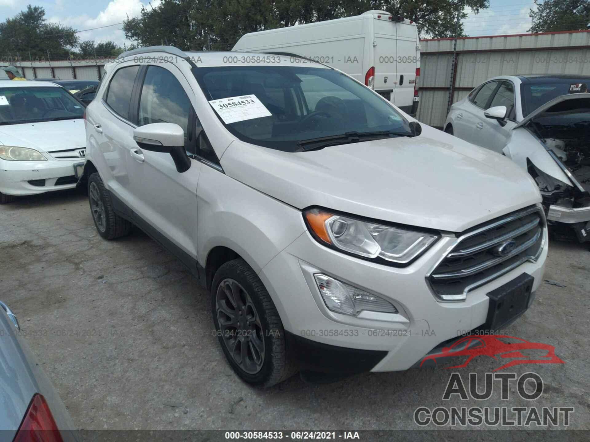 FORD ECOSPORT 2019 - MAJ6S3KL6KC287896