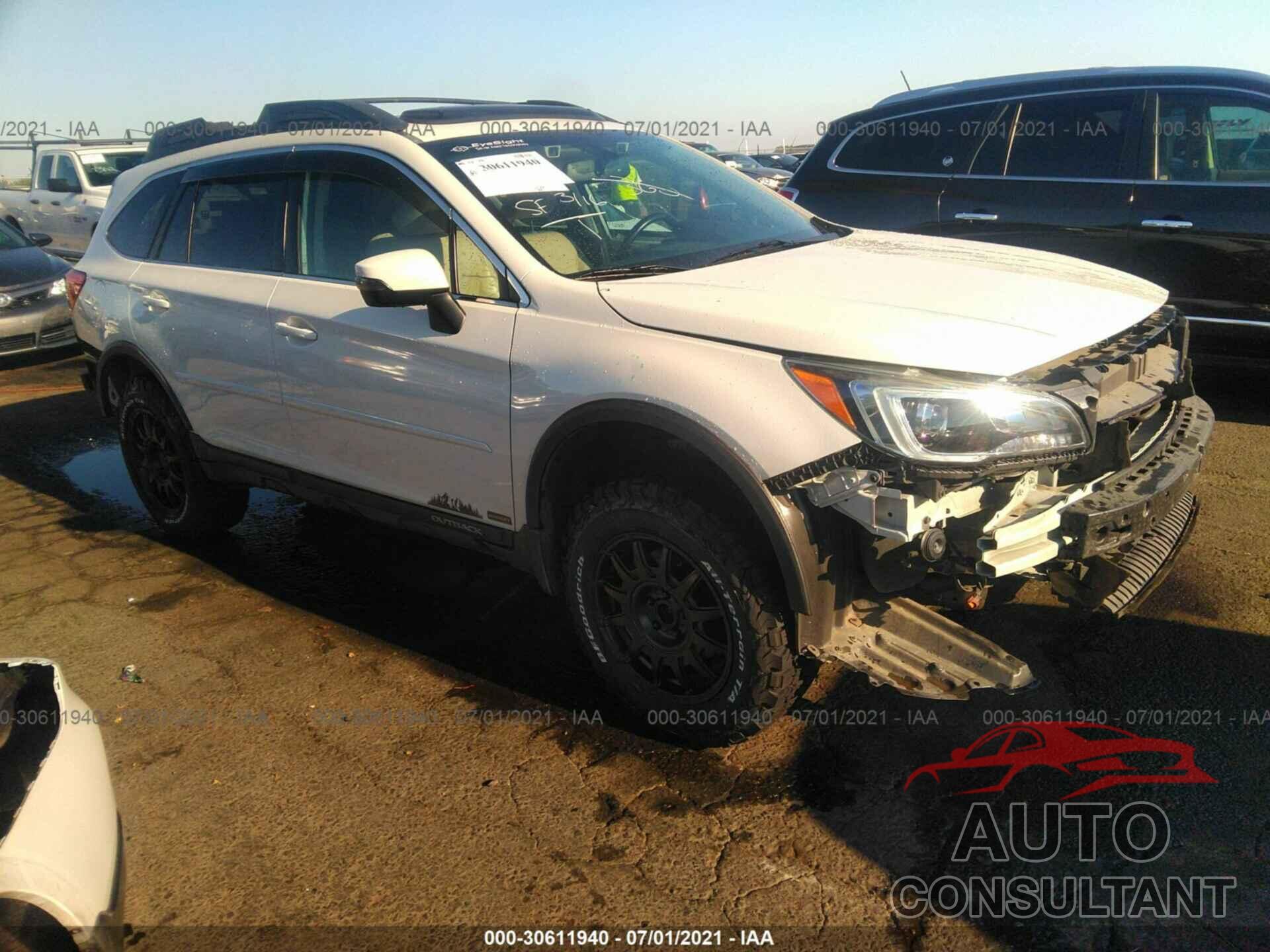 SUBARU OUTBACK 2016 - 4S4BSBNC4G3280480