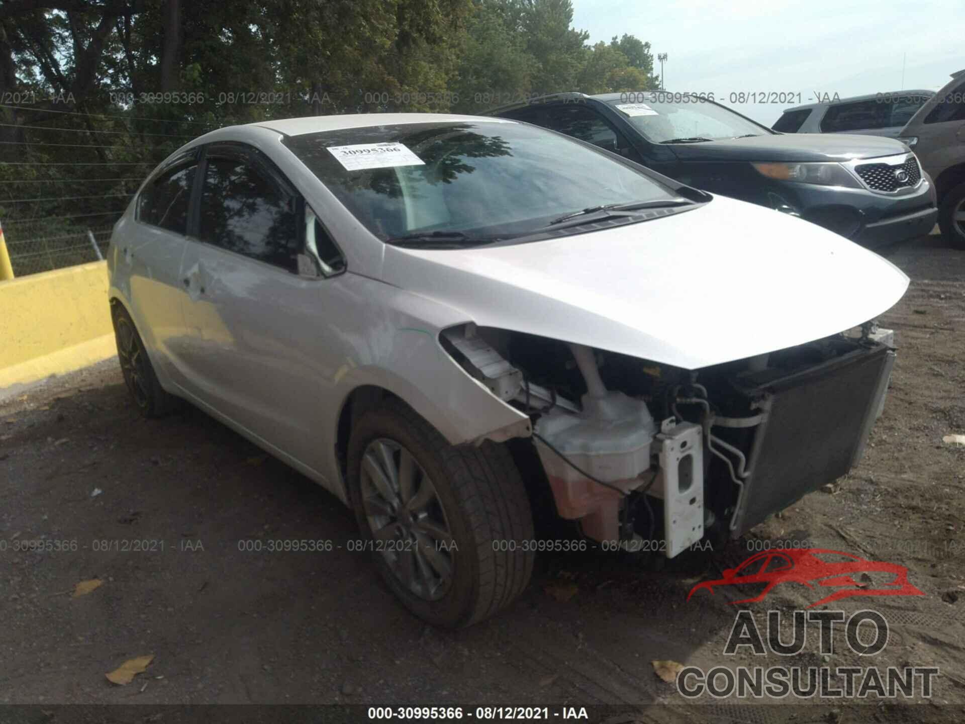 KIA FORTE 2016 - KNAFX4A65G5503842