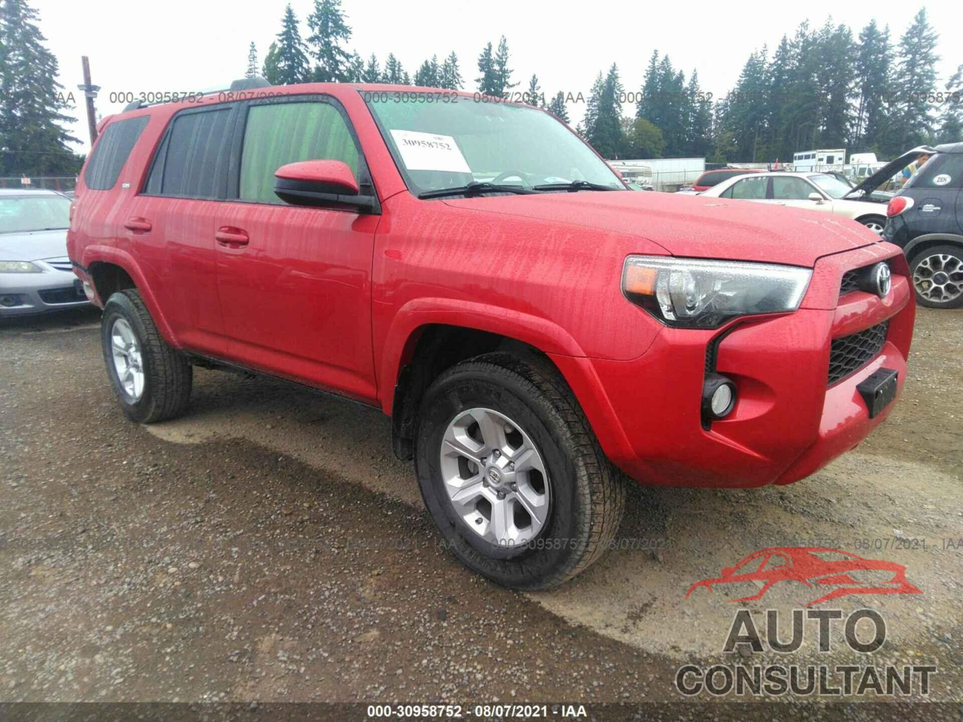 TOYOTA 4RUNNER 2019 - JTEBU5JR1K5626116