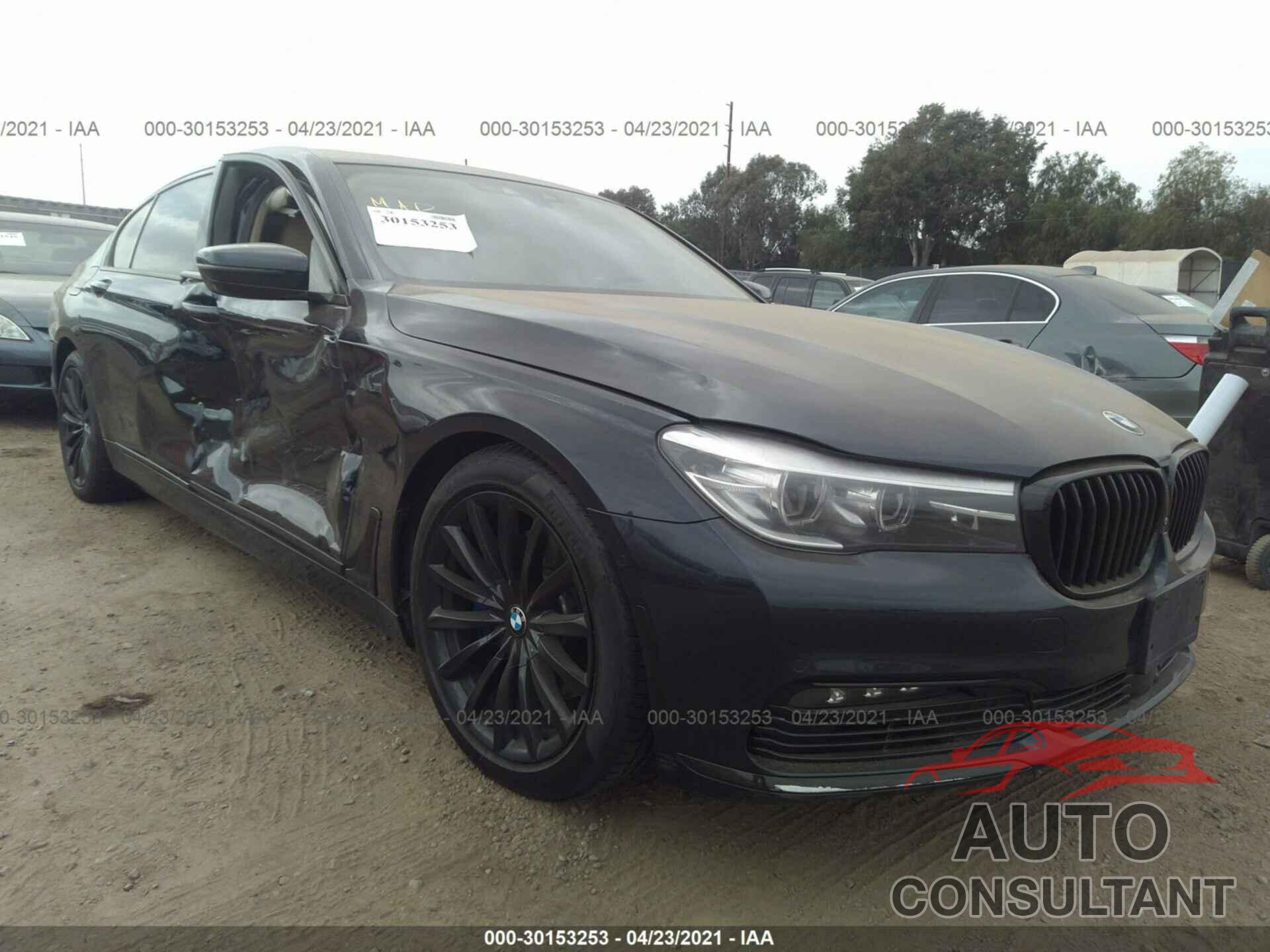 BMW 7 SERIES 2016 - WBA7E2C51GG738469