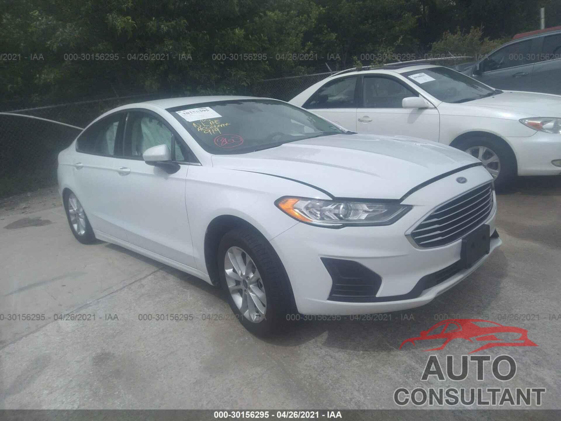 FORD FUSION 2020 - 3FA6P0HD6LR167907