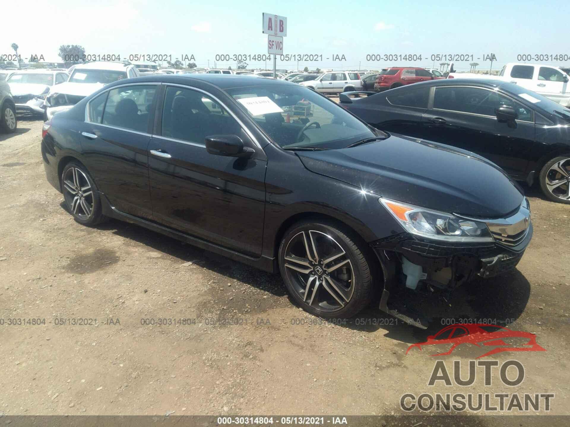HONDA ACCORD SEDAN 2017 - 1HGCR2F56HA161851