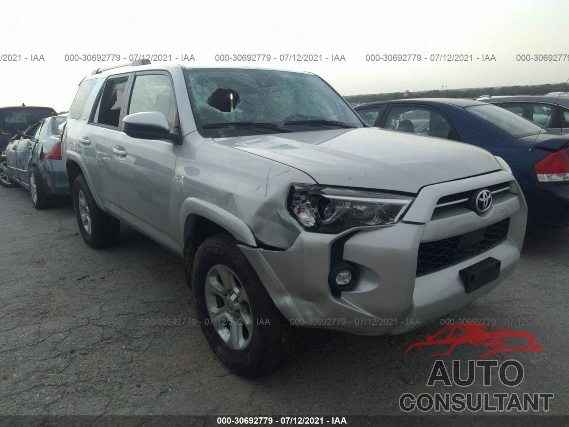 TOYOTA 4RUNNER 2021 - JTEEU5JR9M5238776