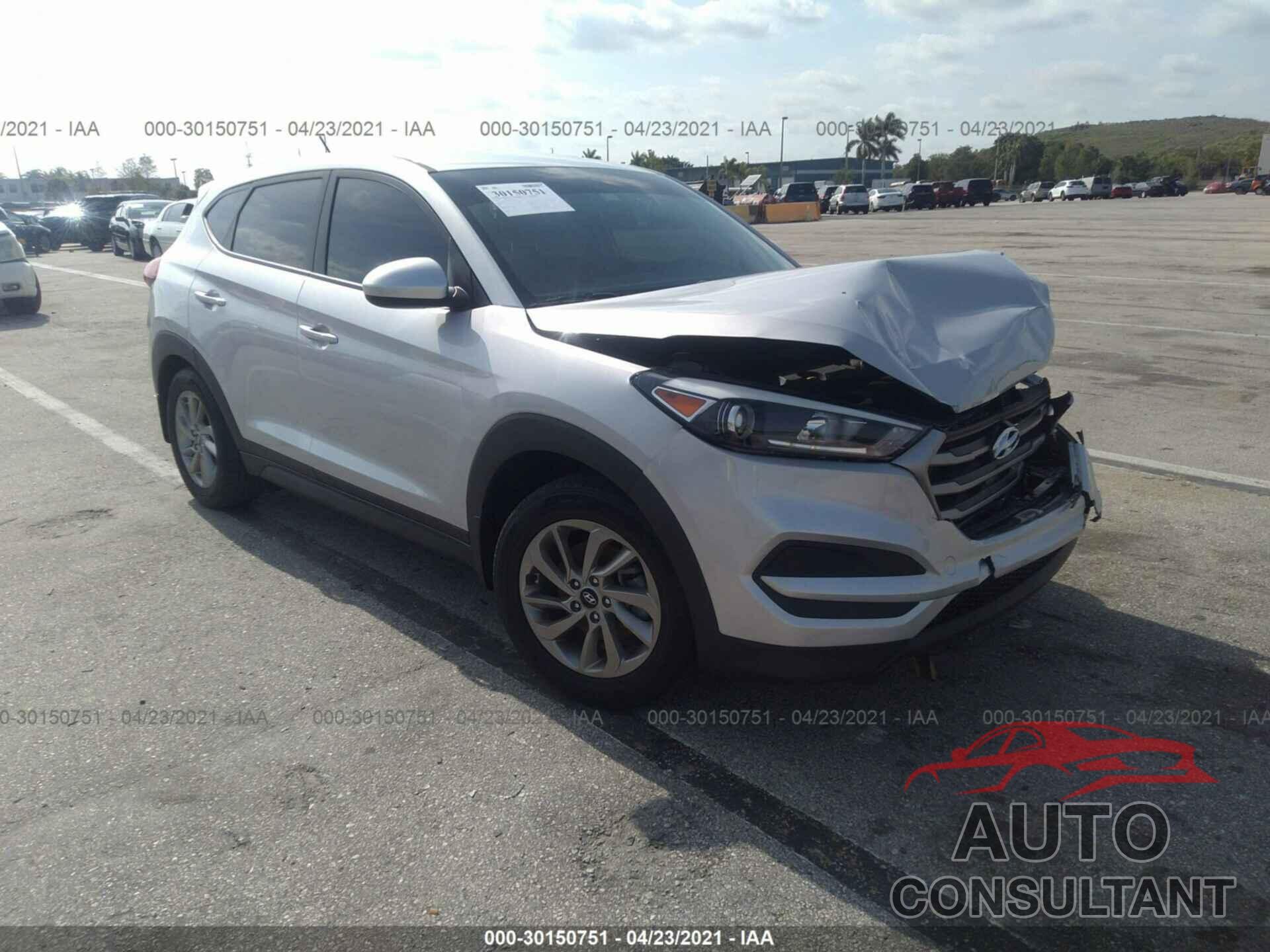 HYUNDAI TUCSON 2017 - KM8J23A44HU529243