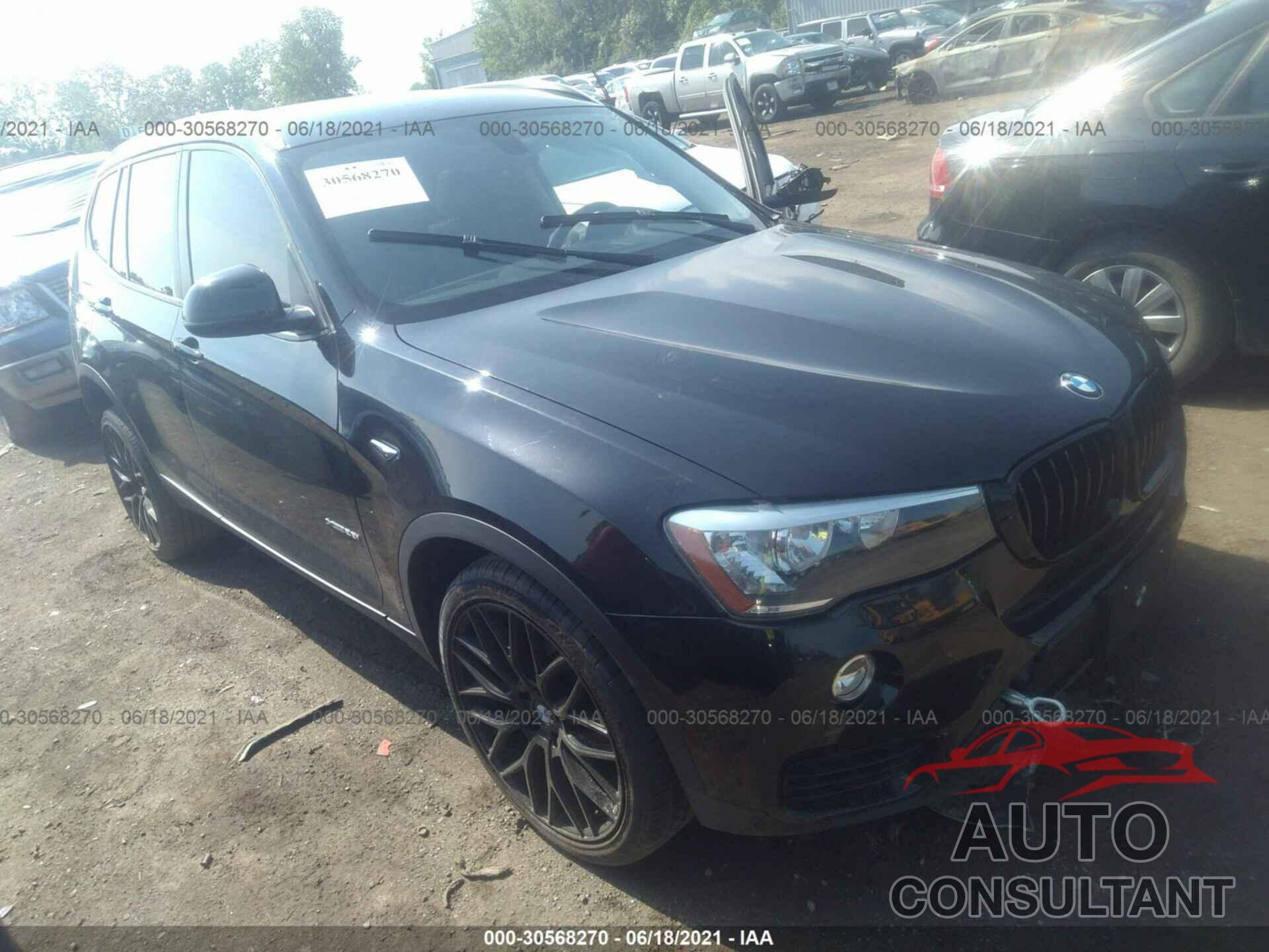 BMW X3 2016 - 5UXWX9C59G0D94496