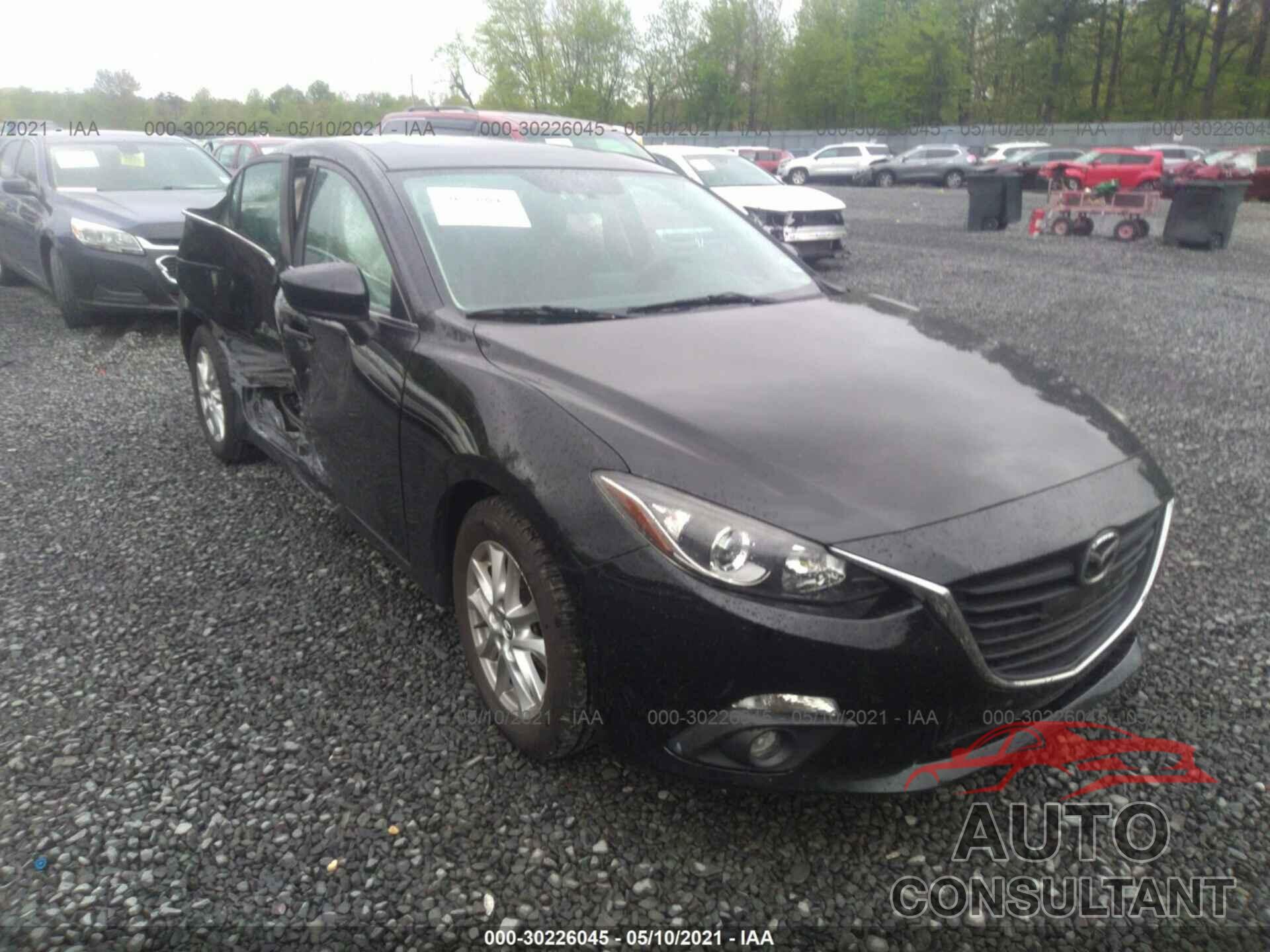 MAZDA MAZDA3 2016 - JM1BM1V77G1348620