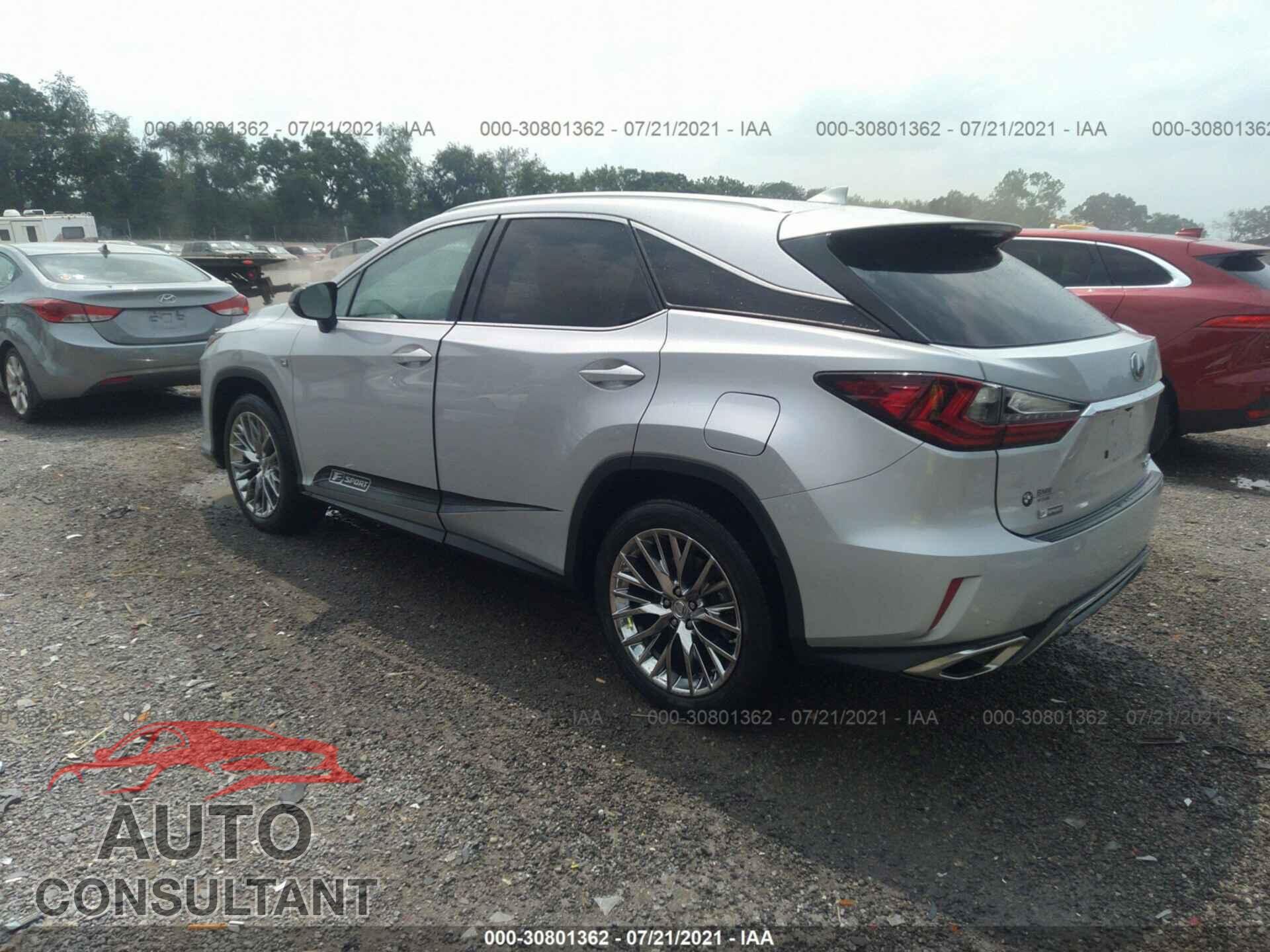 LEXUS RX 2018 - 2T2BZMCA3JC147975