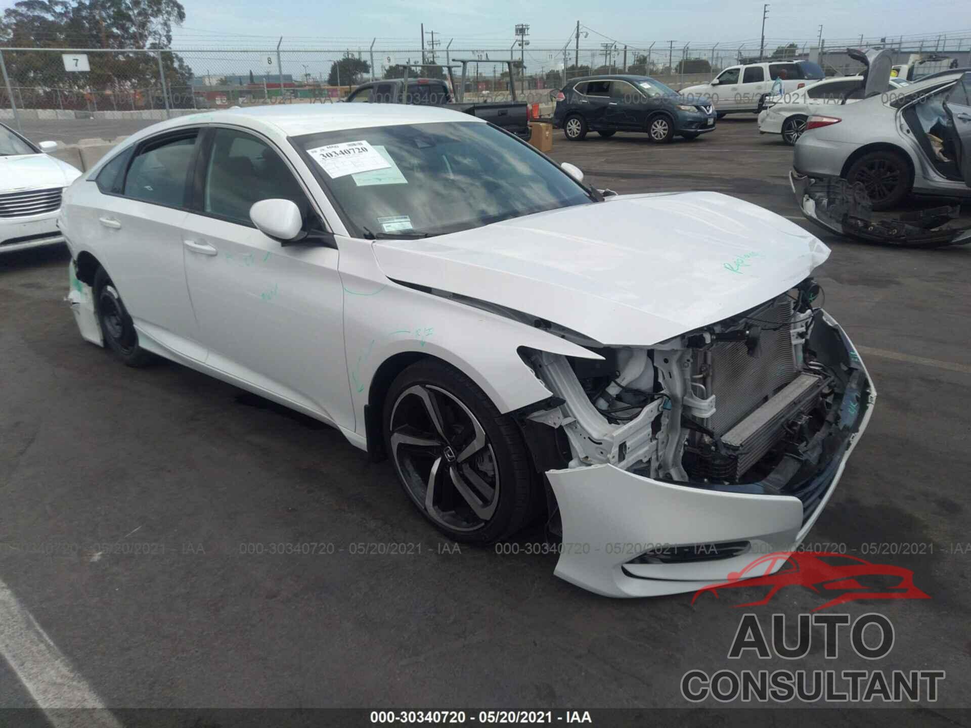 HONDA ACCORD SEDAN 2018 - 1HGCV1F30JA009929