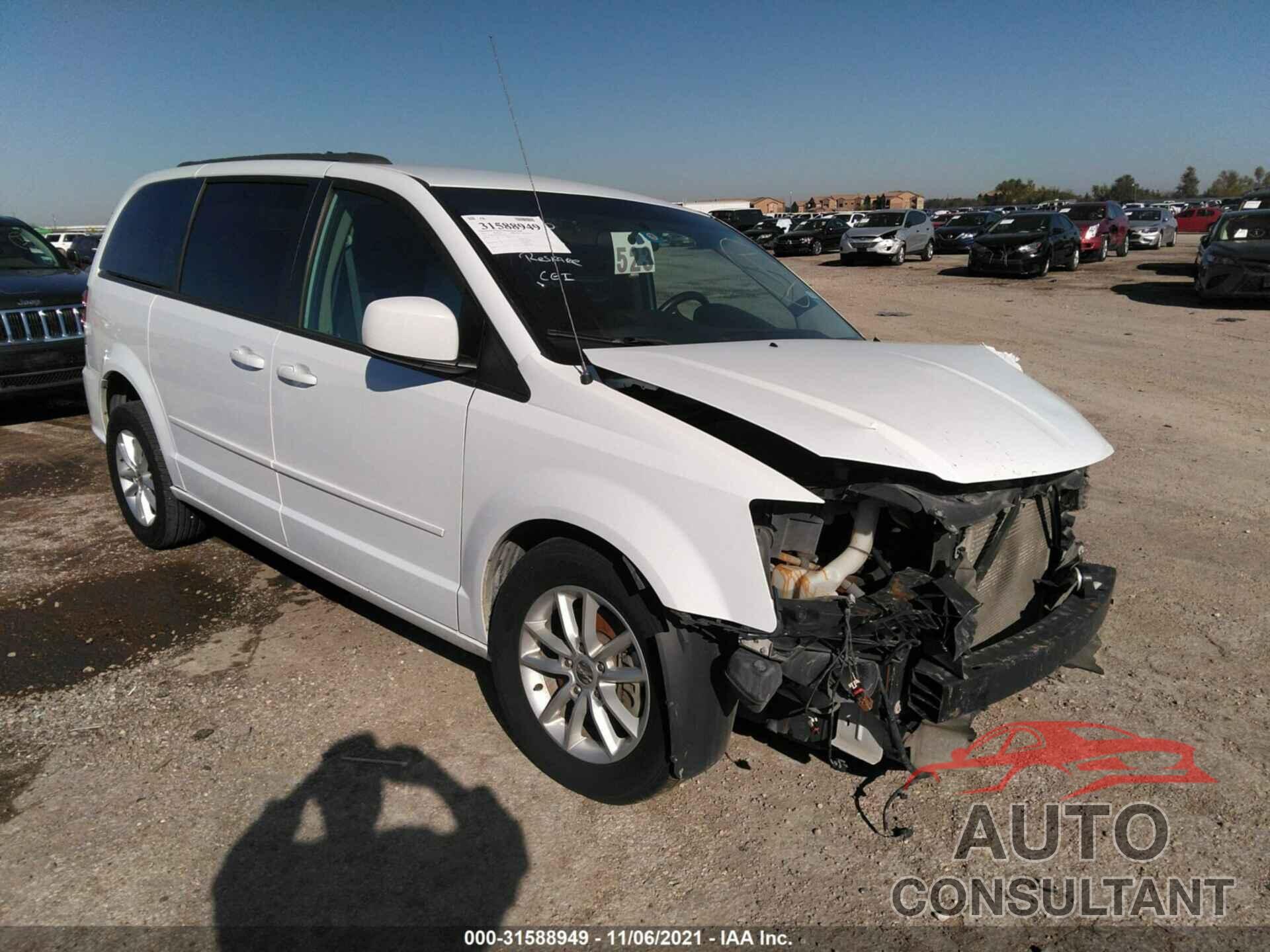 DODGE GRAND CARAVAN 2016 - 2C4RDGCG2GR317727