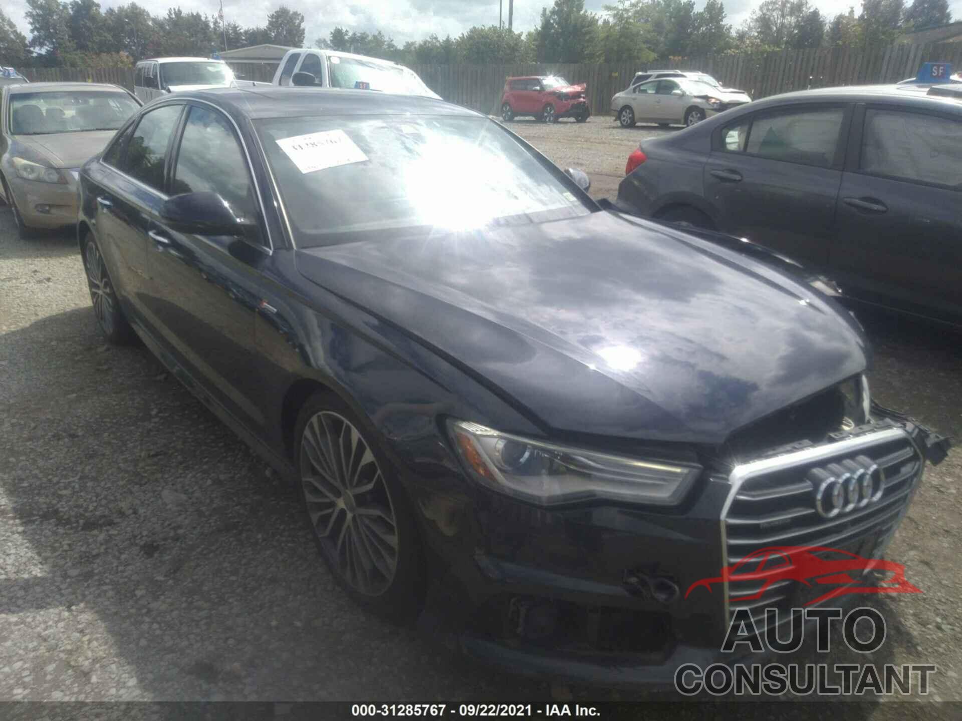 AUDI A6 2017 - WAUF2AFCXHN129838