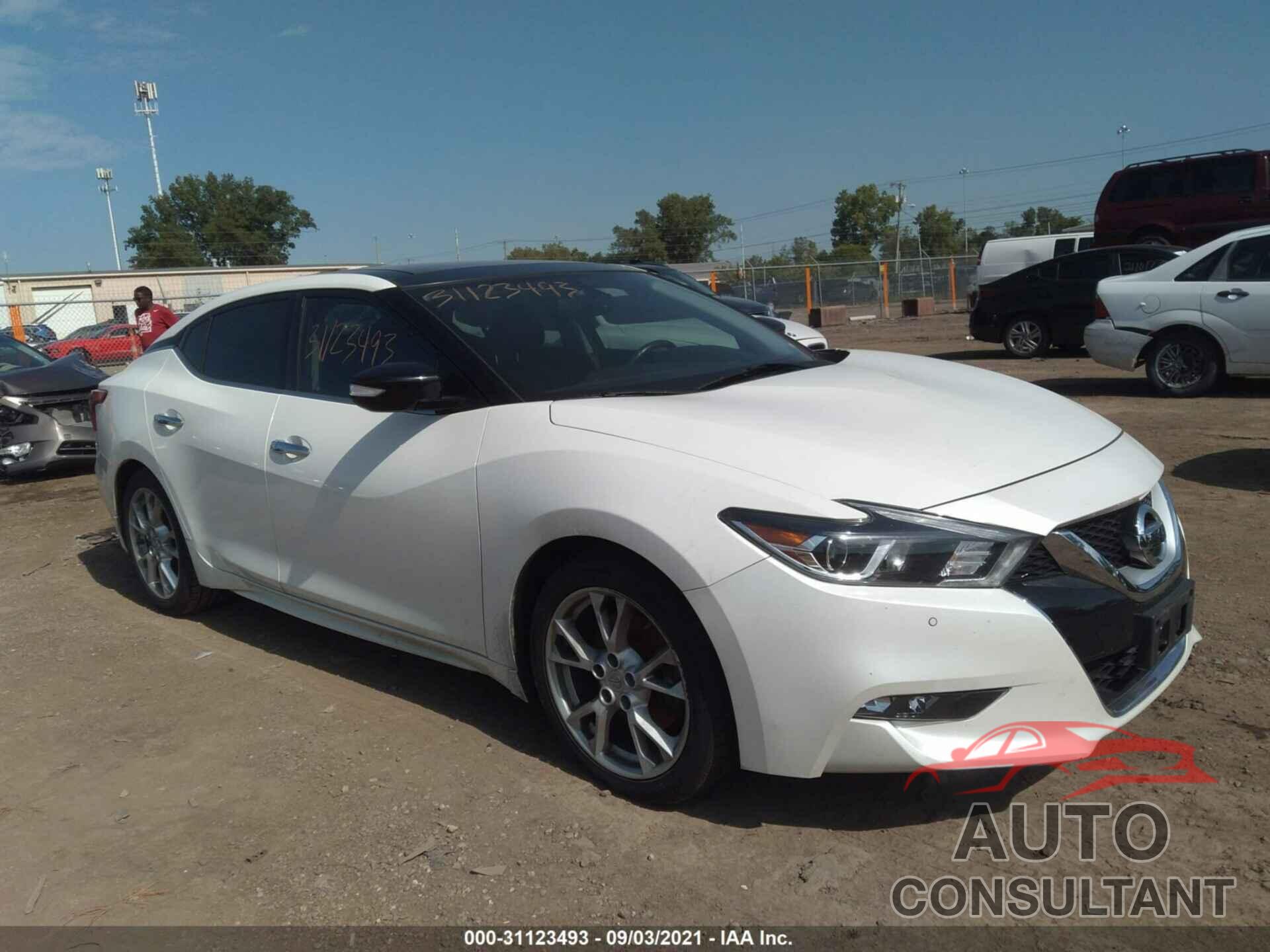 NISSAN MAXIMA 2017 - 1N4AA6APXHC375880