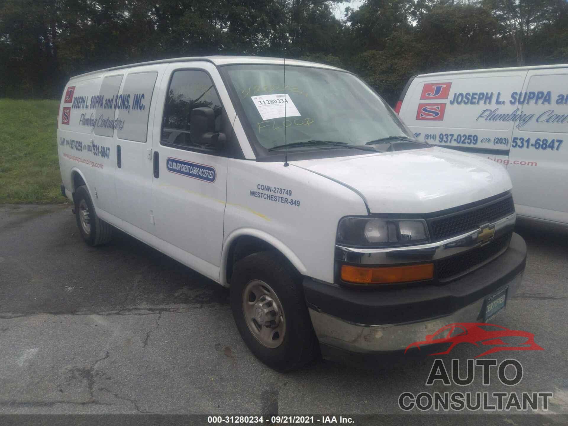 CHEVROLET EXPRESS CARGO VAN 2018 - 1GCWGAFG1J1906864