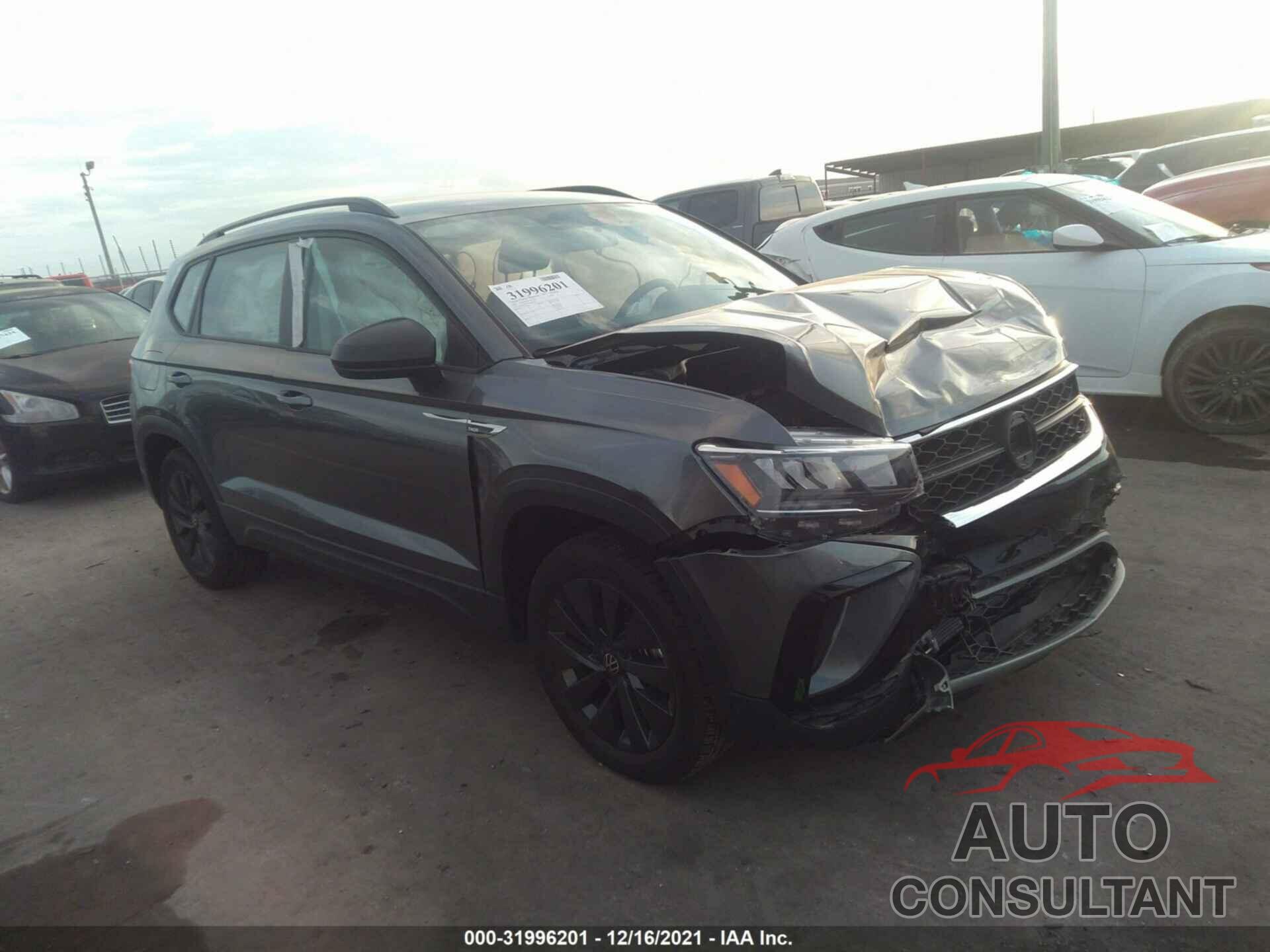 VOLKSWAGEN TAOS 2022 - 3VVCX7B25NM000243