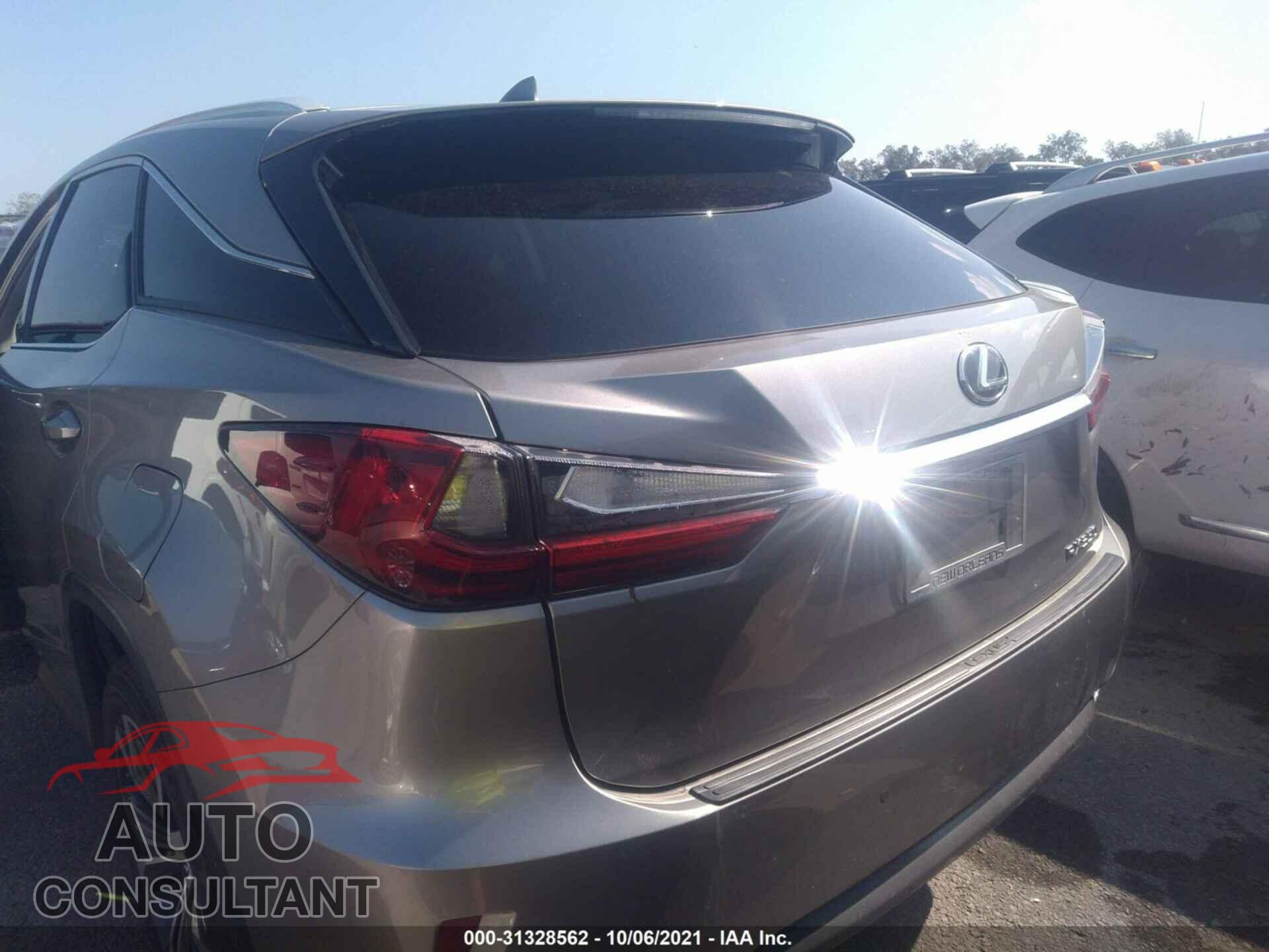 LEXUS RX 2017 - 2T2ZZMCA2HC063073