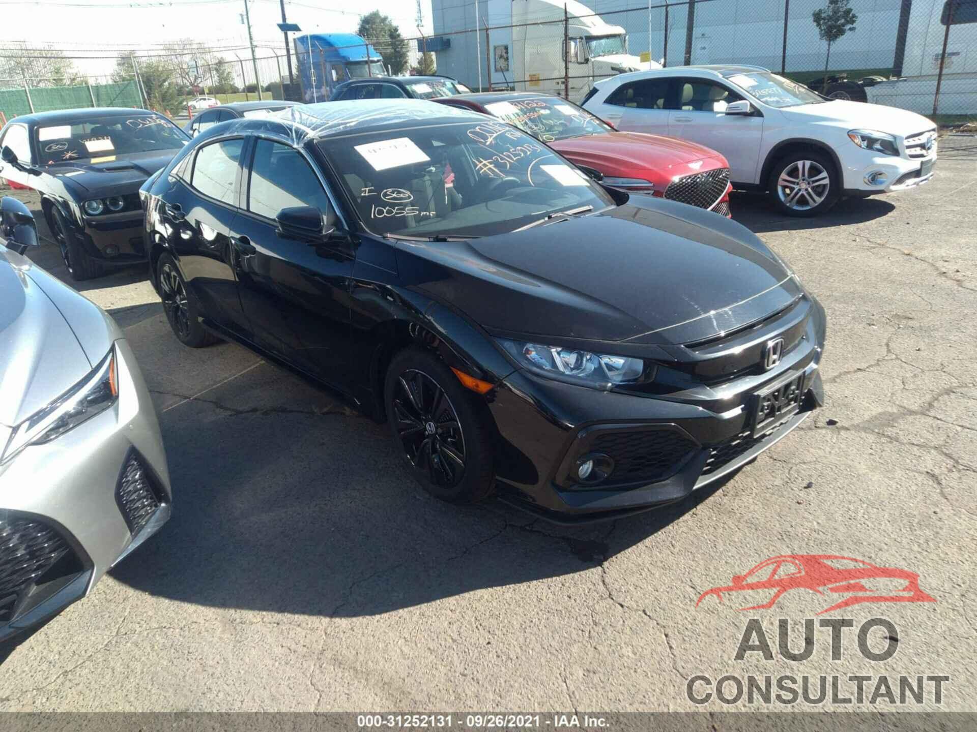 HONDA CIVIC HATCHBACK 2019 - SHHFK7H66KU415736