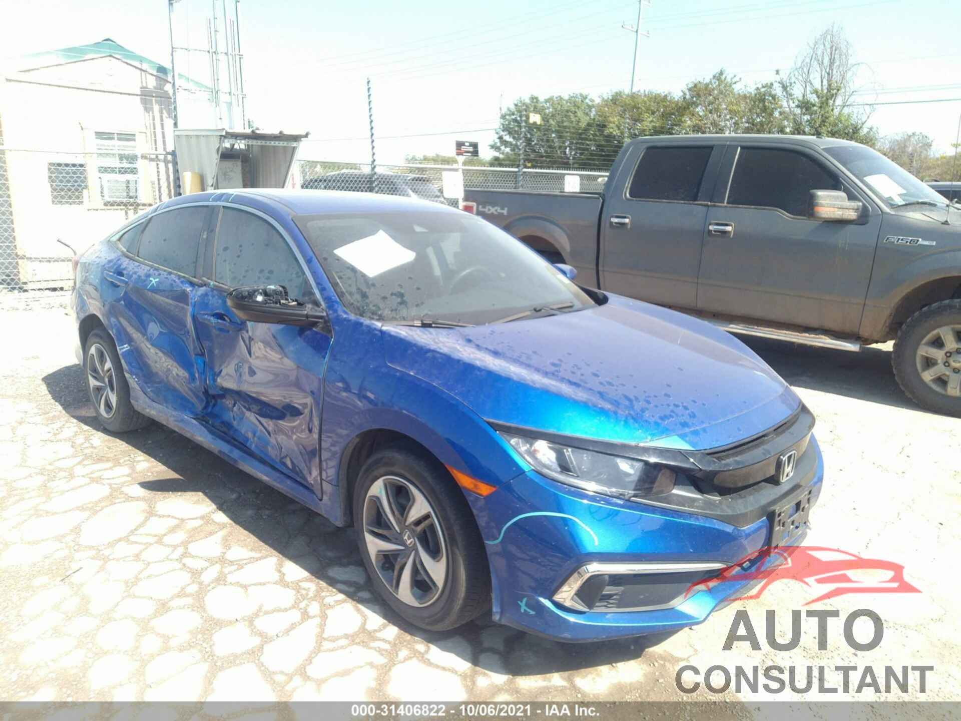 HONDA CIVIC SEDAN 2019 - 19XFC2F61KE038758