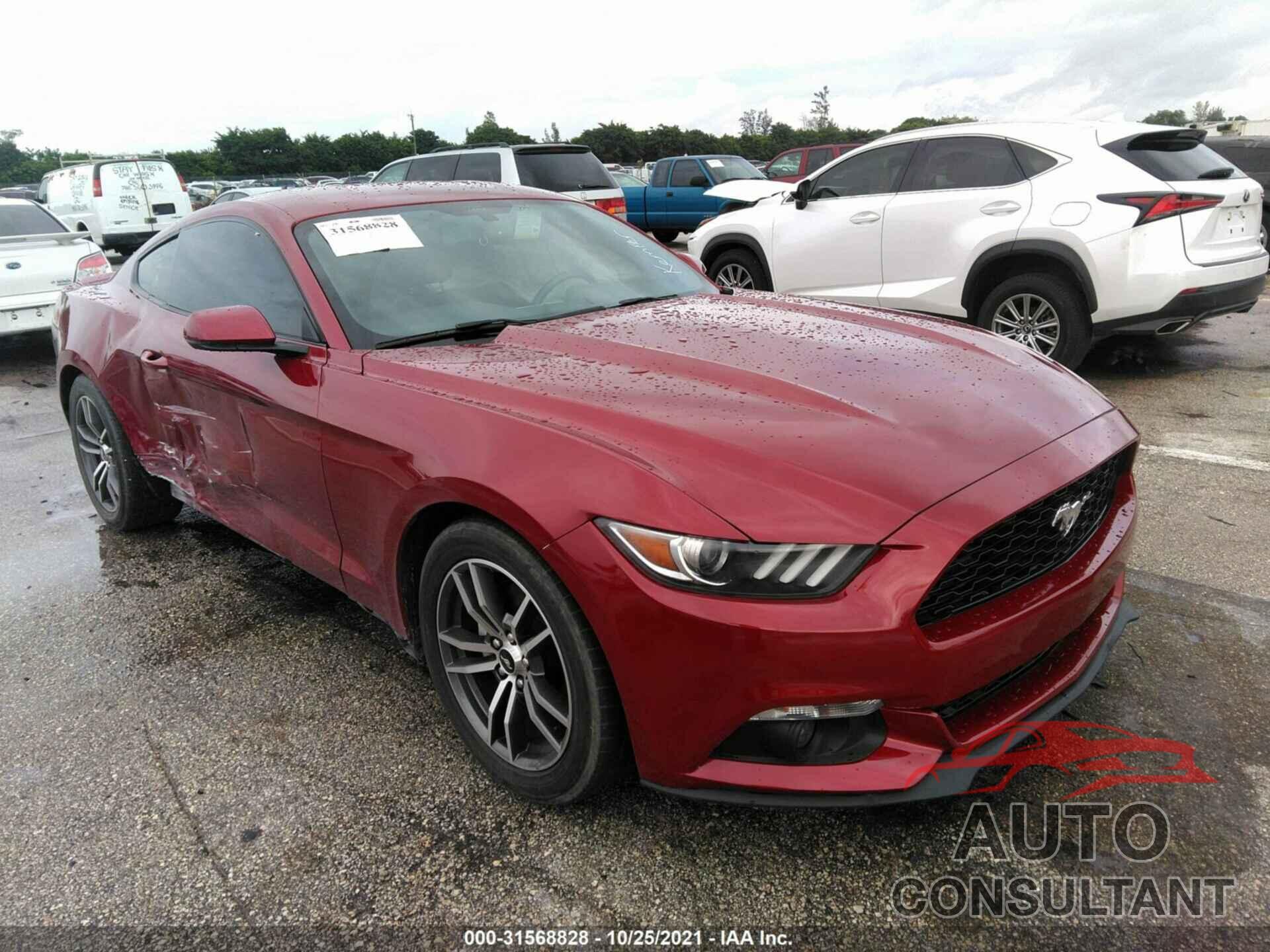 FORD MUSTANG 2017 - 1FA6P8TH9H5292693