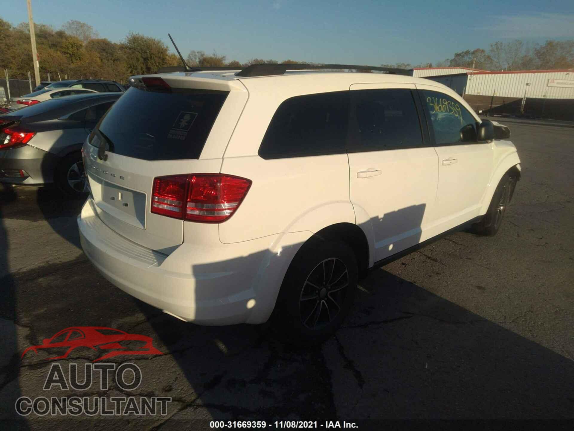 DODGE JOURNEY 2017 - 3C4PDCAB3HT702008