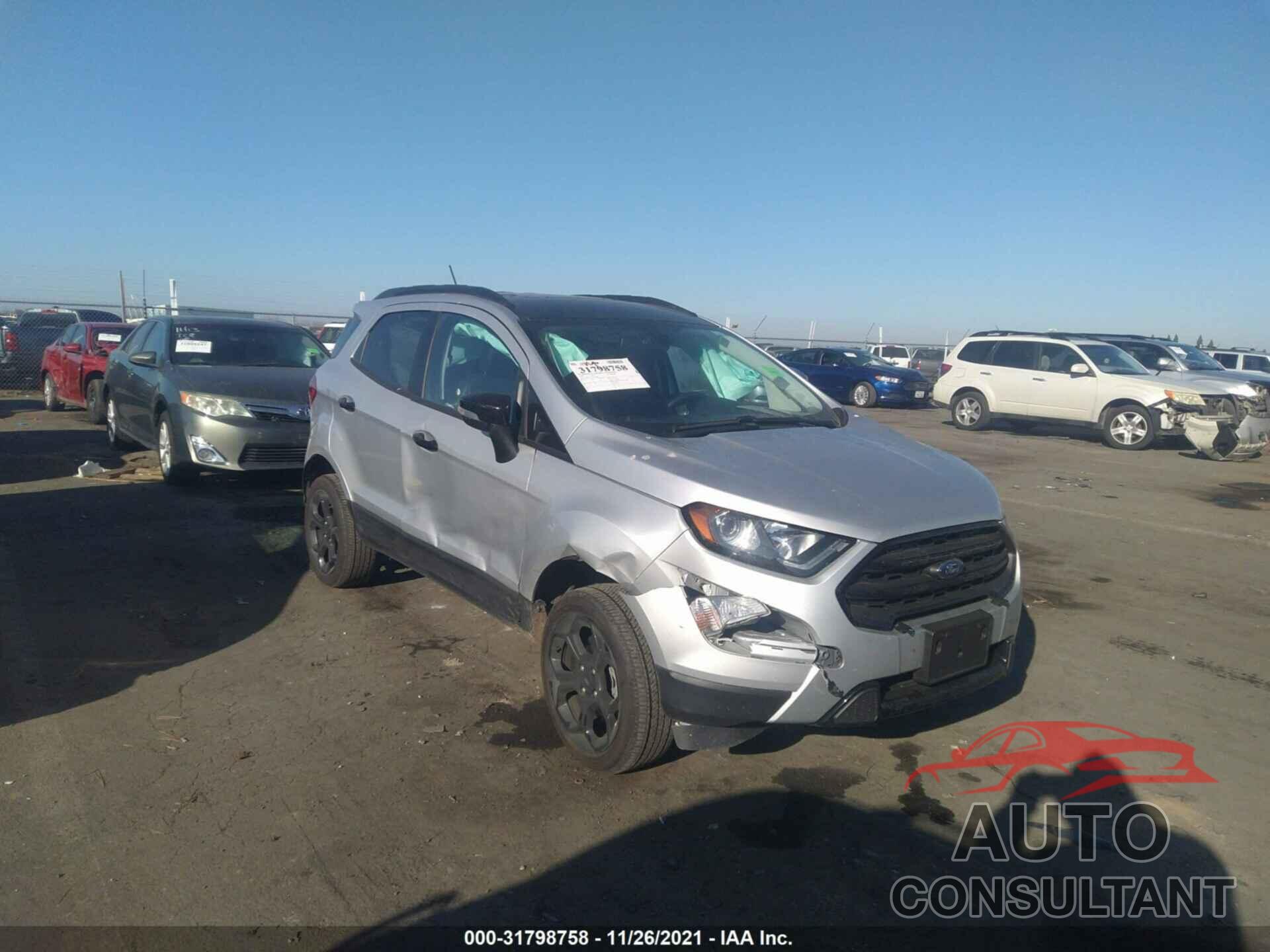 FORD ECOSPORT 2021 - MAJ6S3JL7MC397943