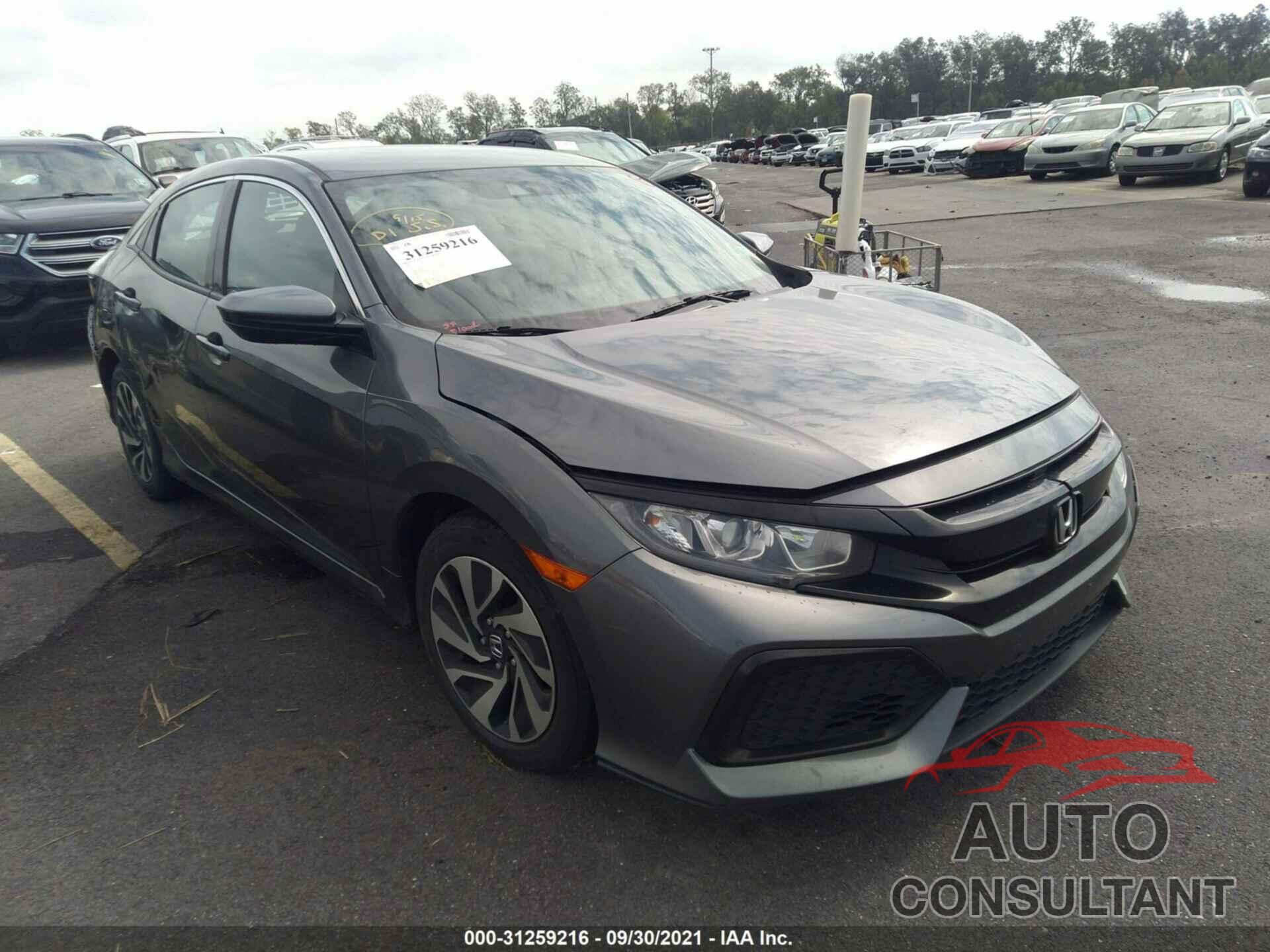 HONDA CIVIC HATCHBACK 2017 - SHHFK7H32HU216391
