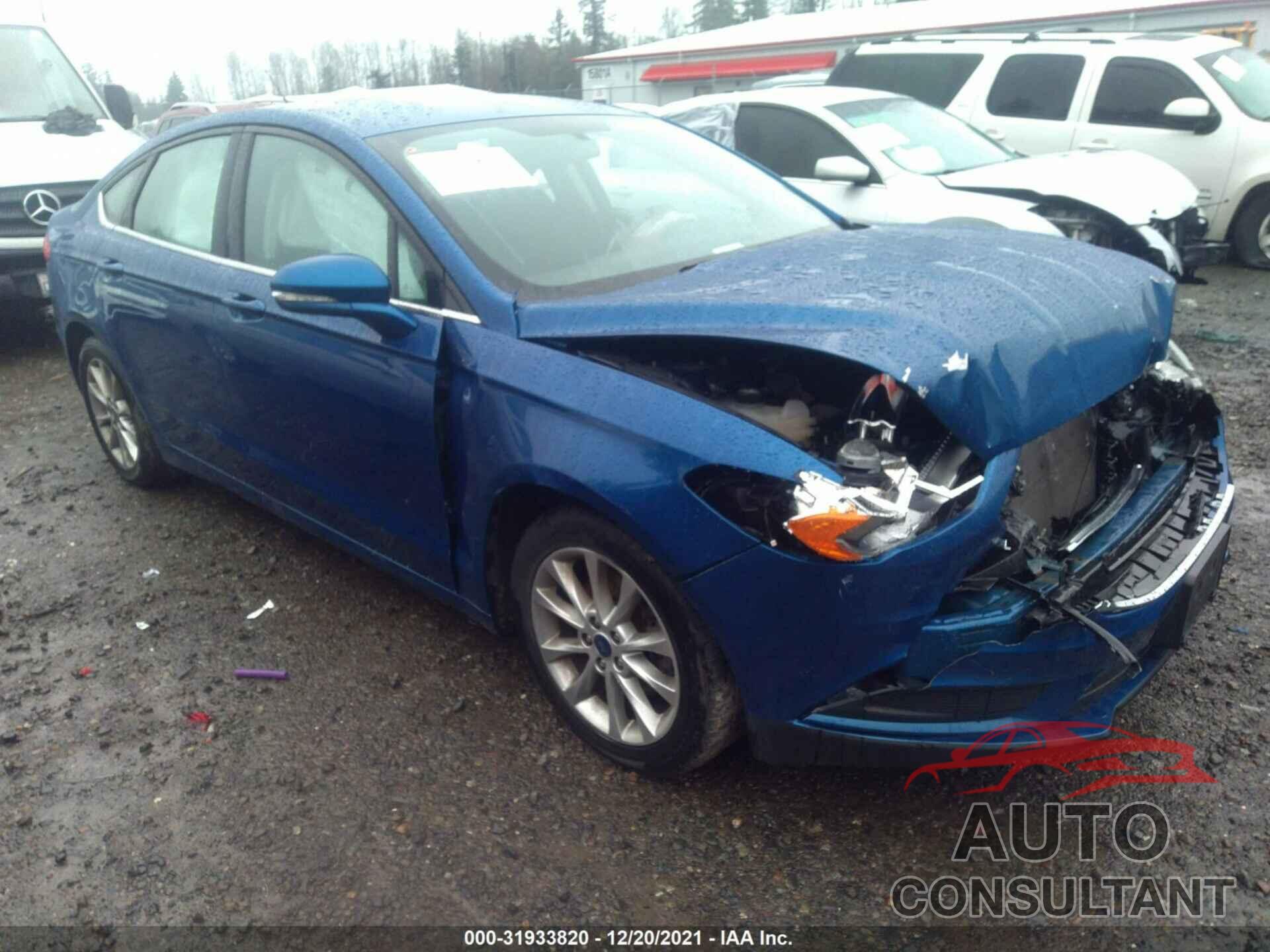 FORD FUSION 2017 - 3FA6P0HD3HR390767