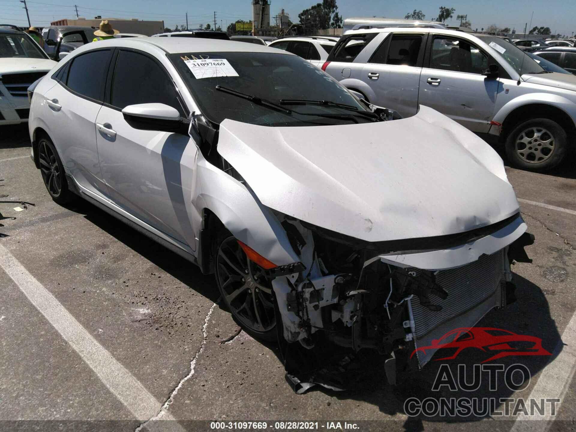 HONDA CIVIC HATCHBACK 2021 - SHHFK7H49MU403517