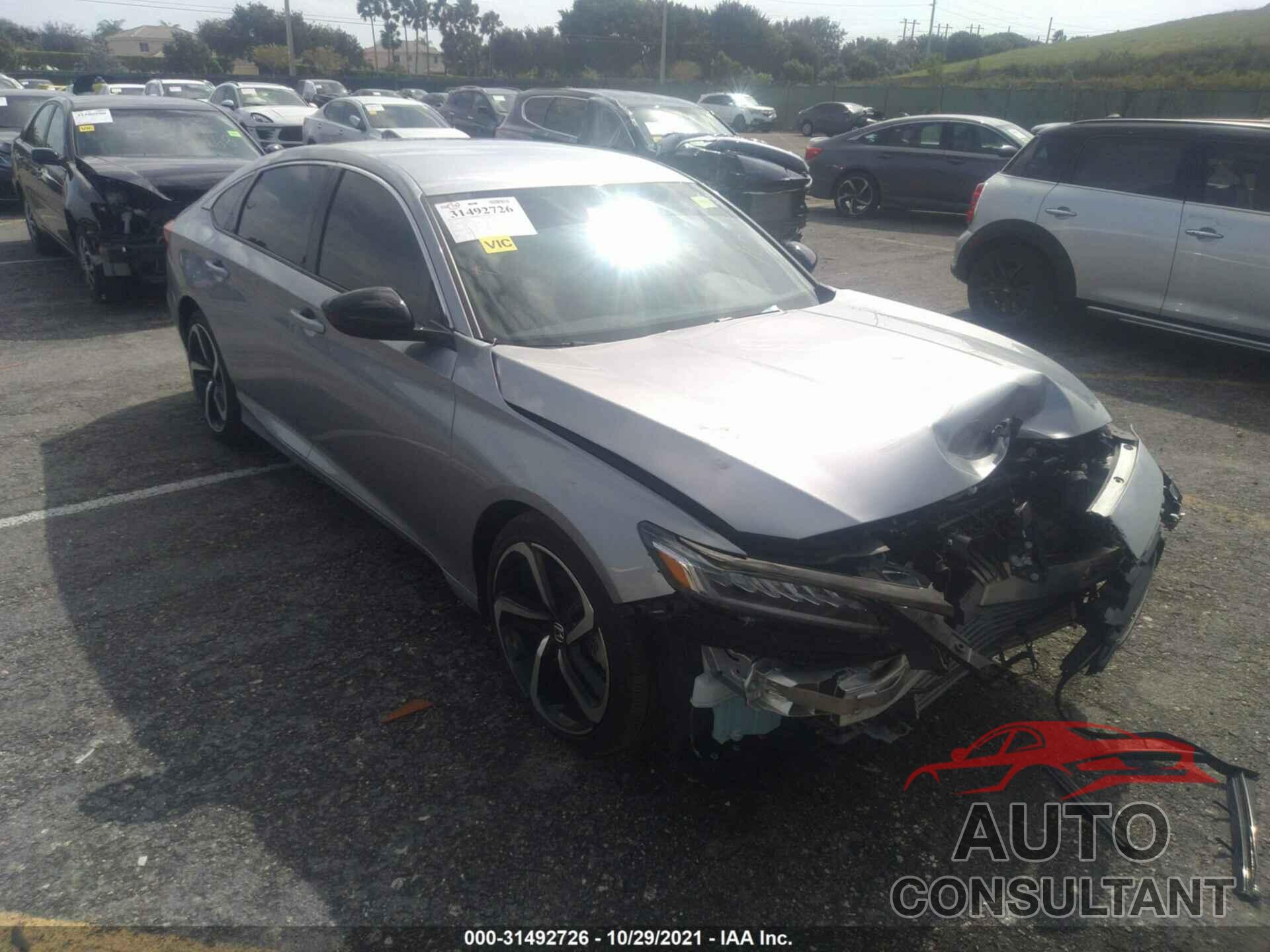 HONDA ACCORD SEDAN 2021 - 1HGCV1F30MA015797