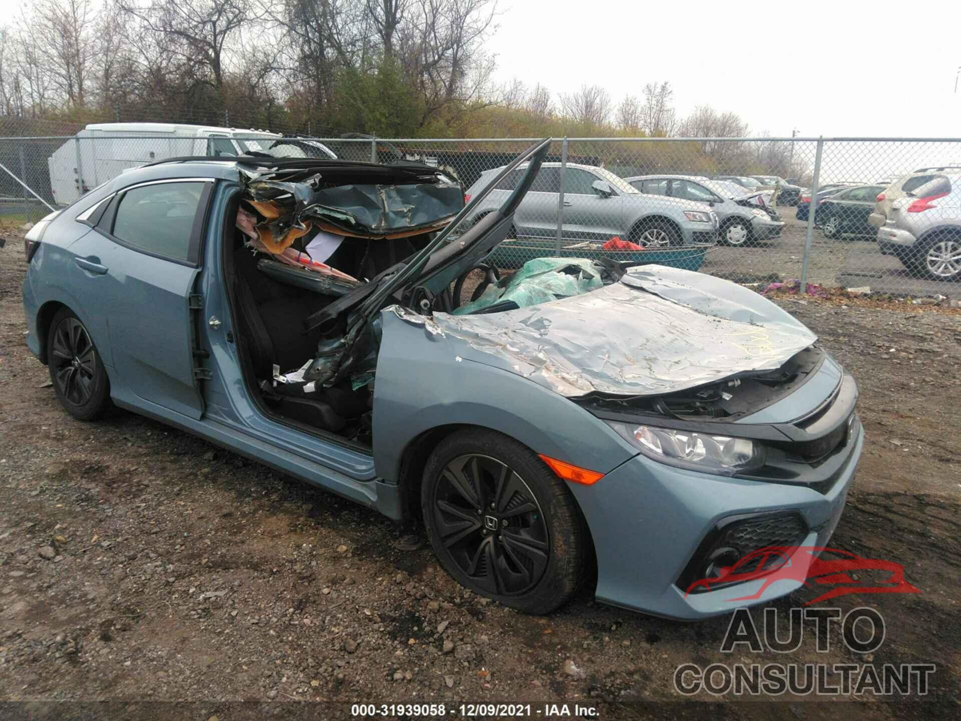 HONDA CIVIC HATCHBACK 2017 - SHHFK7H58HU421876