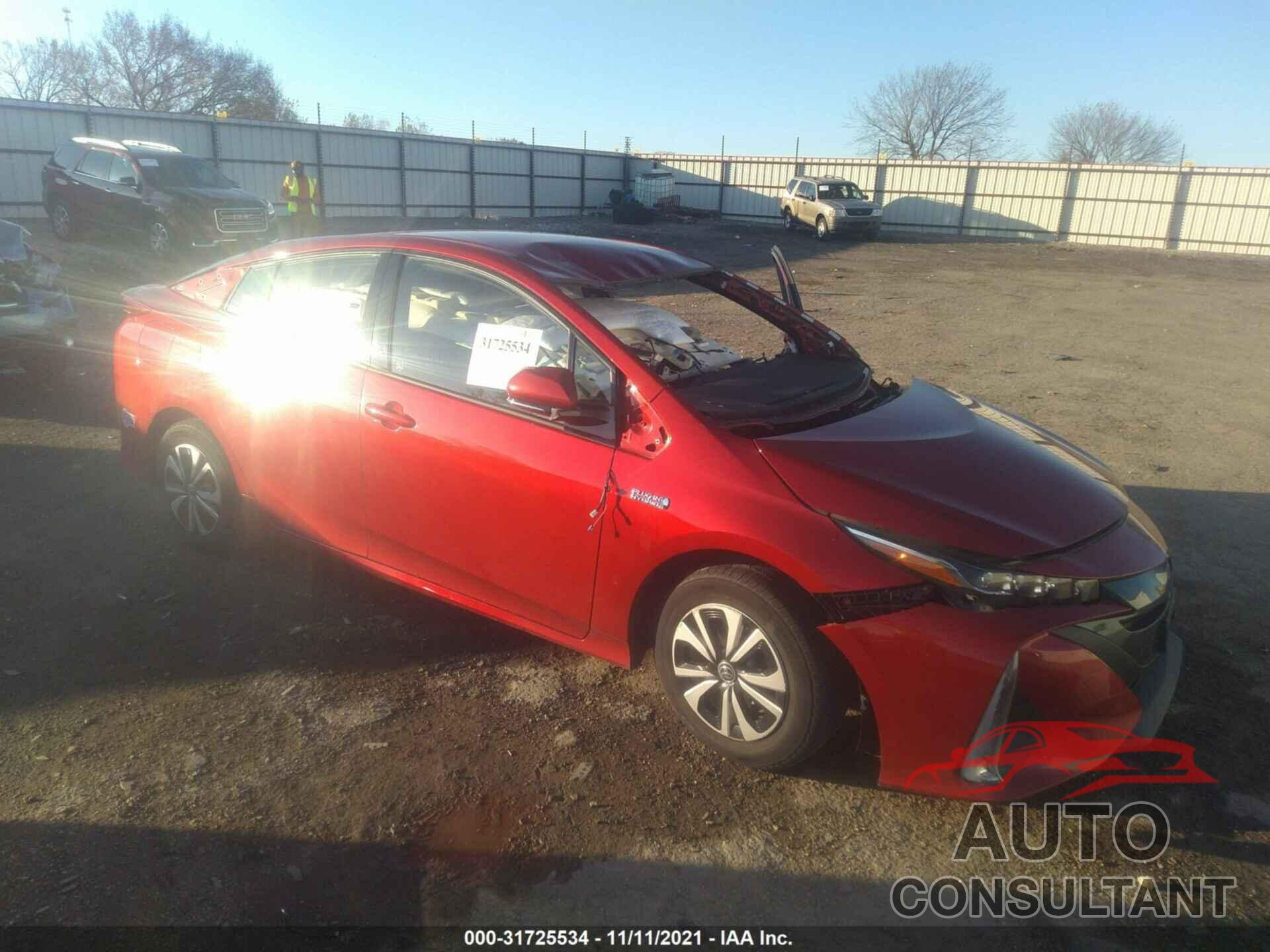 TOYOTA PRIUS PRIME 2018 - JTDKARFP0J3091673