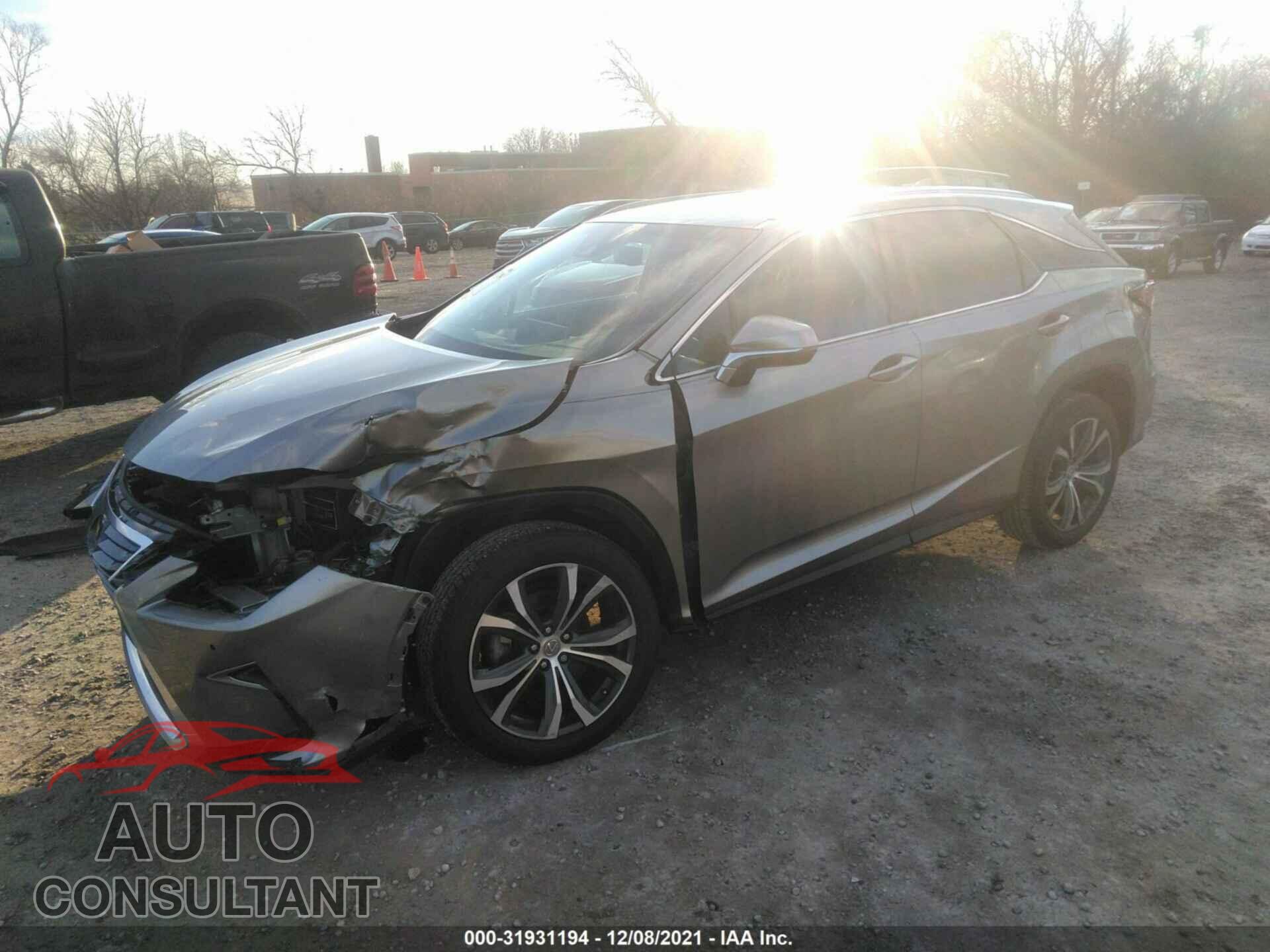 LEXUS RX 2017 - 2T2ZZMCA2HC075143