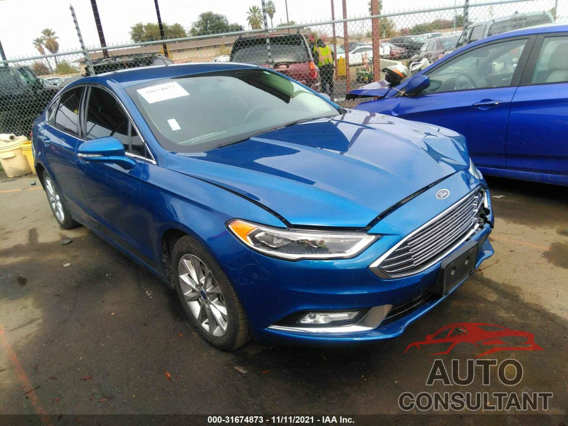 FORD FUSION ENERGI 2017 - 3FA6P0PU1HR276915