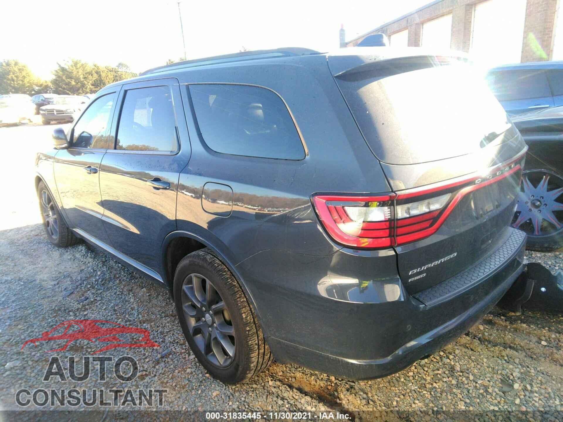 DODGE DURANGO 2017 - 1C4SDJCT4HC840060