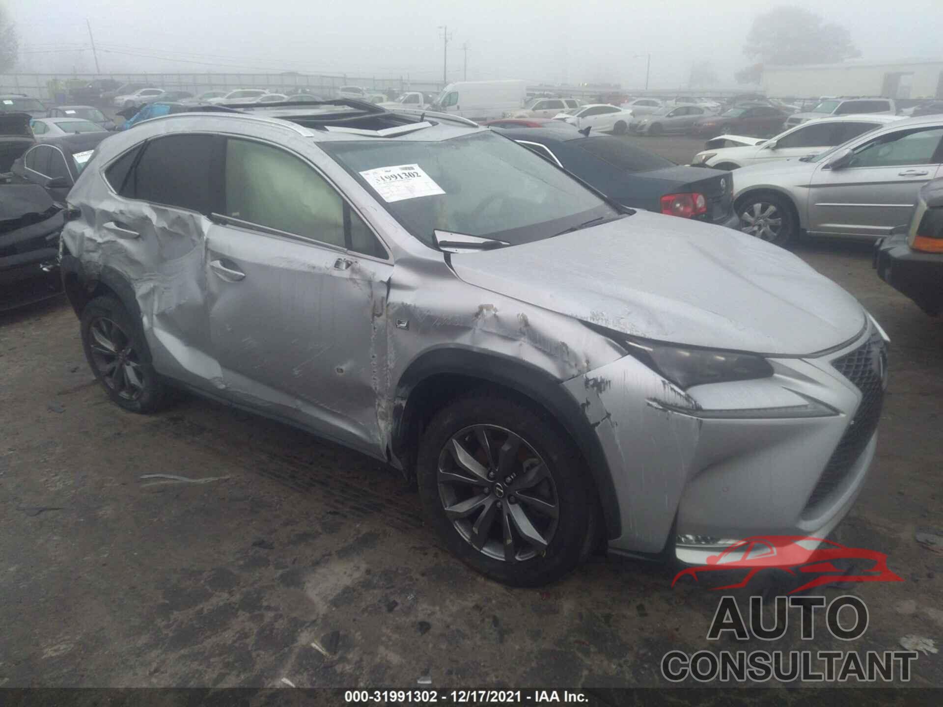 LEXUS NX 200T 2016 - JTJYARBZXG2027864