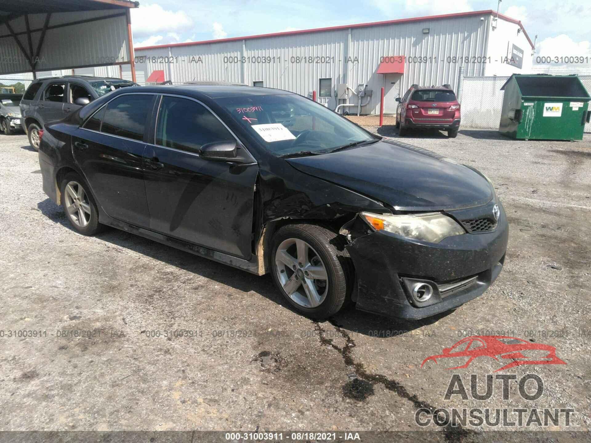 TOYOTA CAMRY 2012 - 4T1BF1FK3CU079498