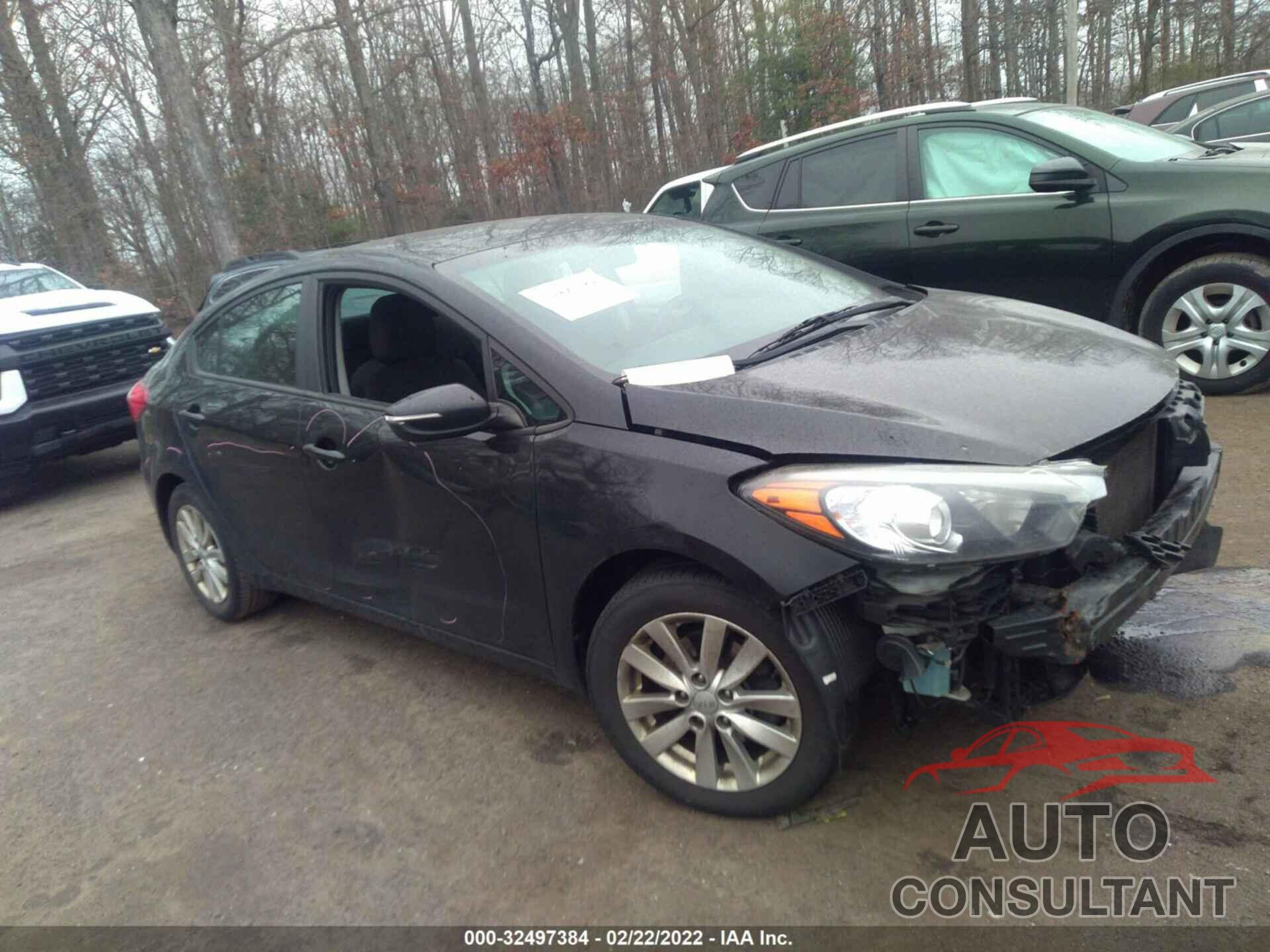 KIA FORTE 2016 - KNAFX4A69G5478332