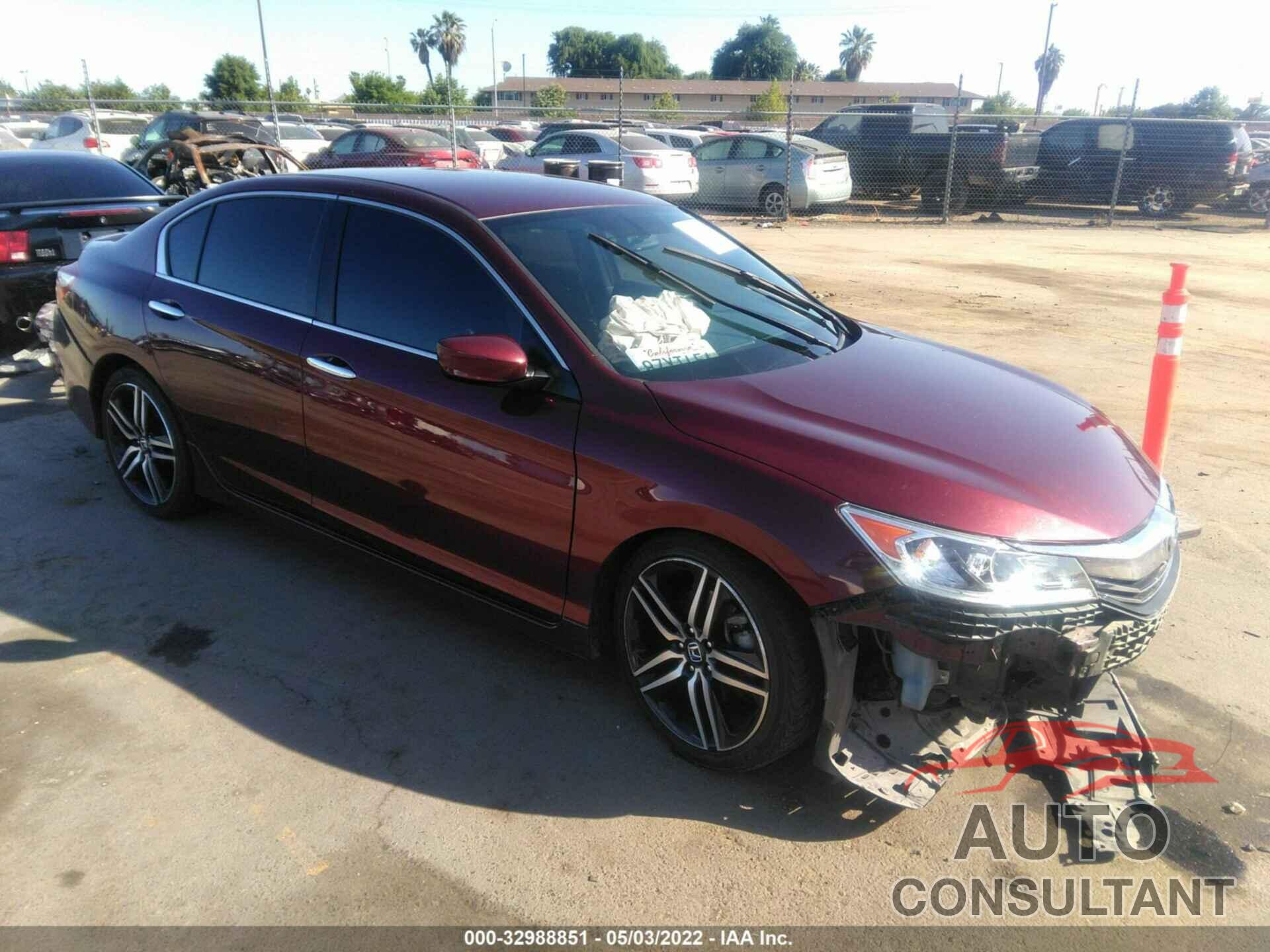 HONDA ACCORD SEDAN 2017 - 1HGCR2F56HA230389