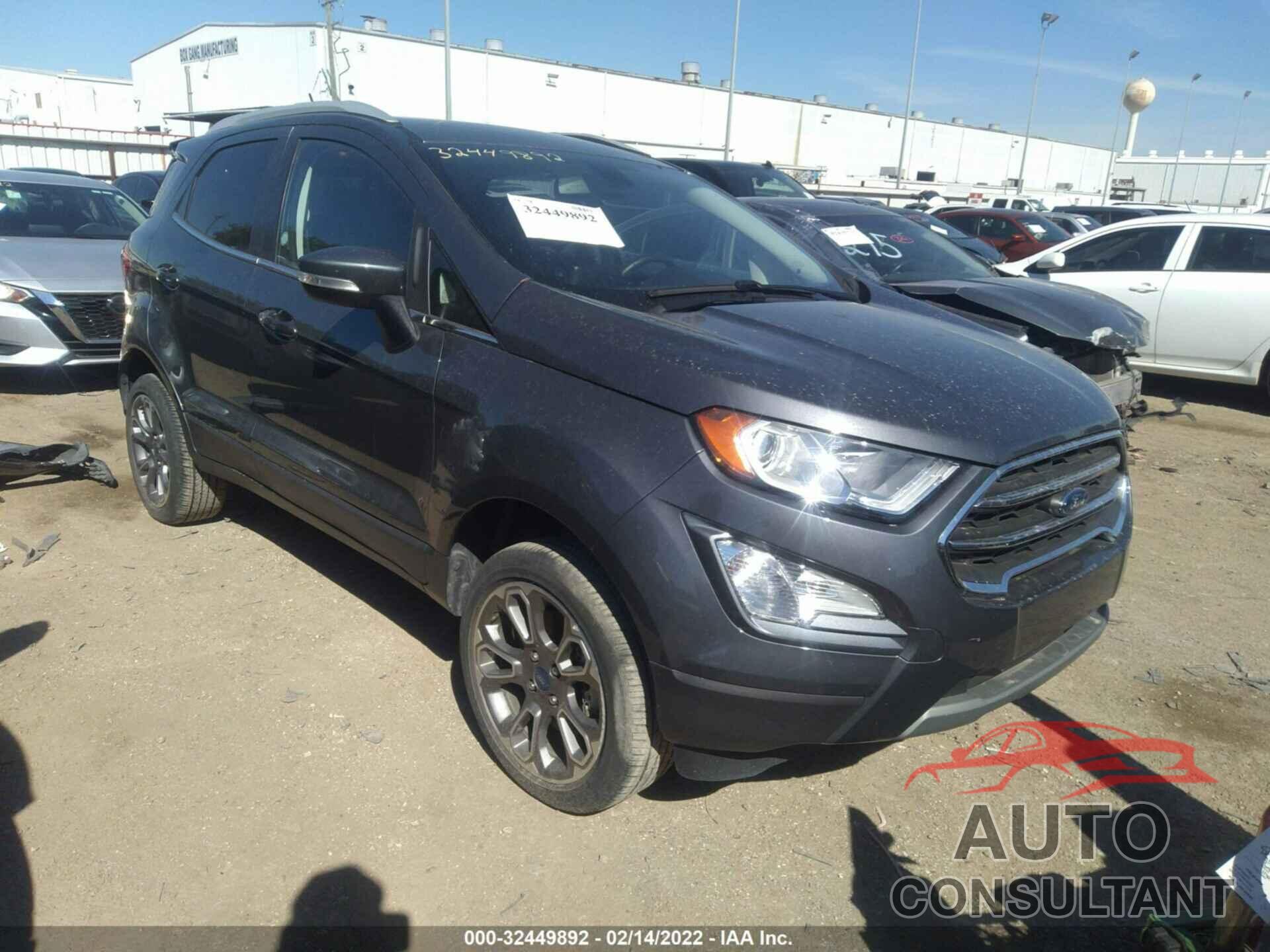 FORD ECOSPORT 2020 - MAJ6S3KL8LC345721