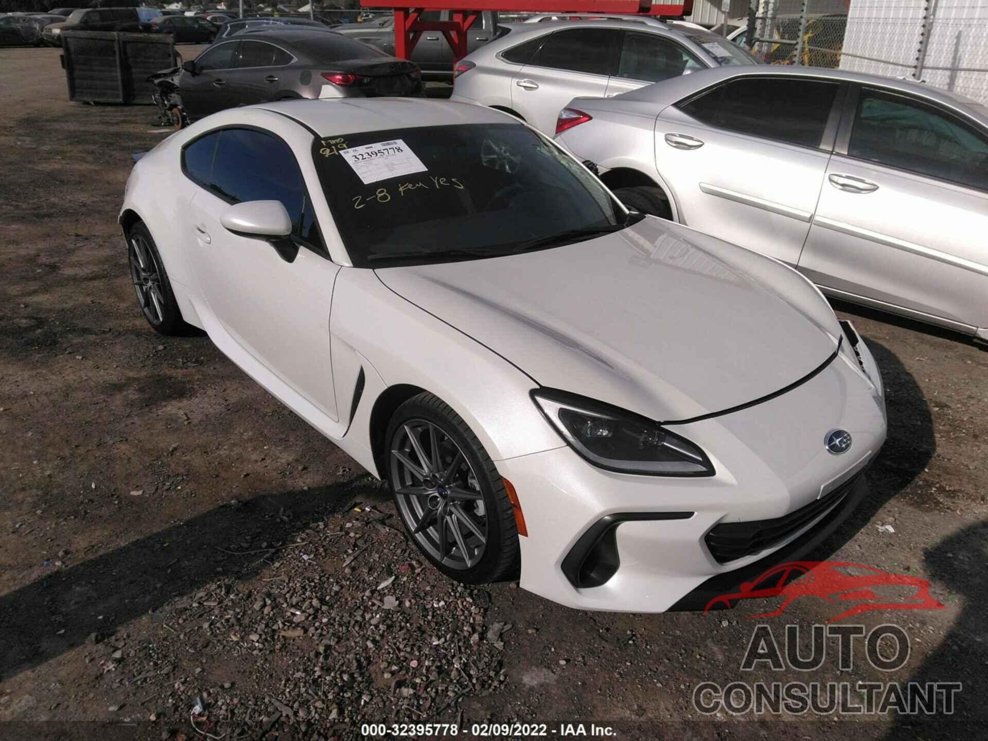 SUBARU BRZ 2022 - JF1ZDBE12N9700989