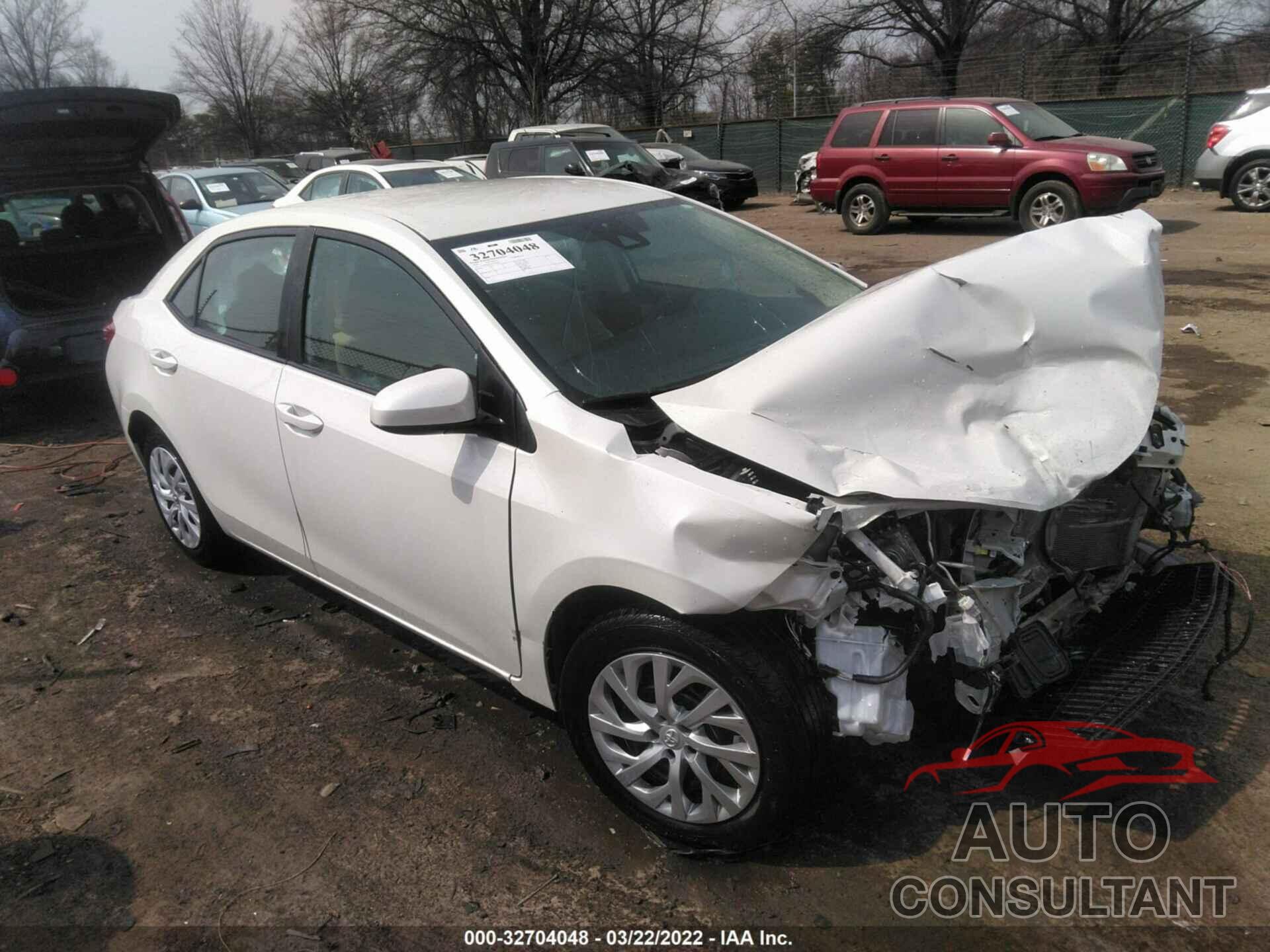 TOYOTA COROLLA 2019 - 5YFBURHE2KP916639