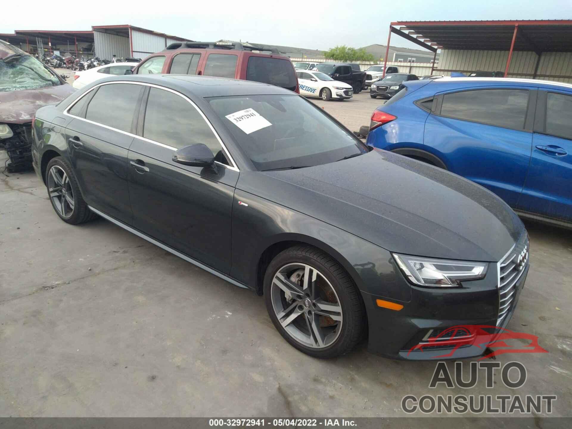 AUDI A4 2017 - WAUENAF40HN041716