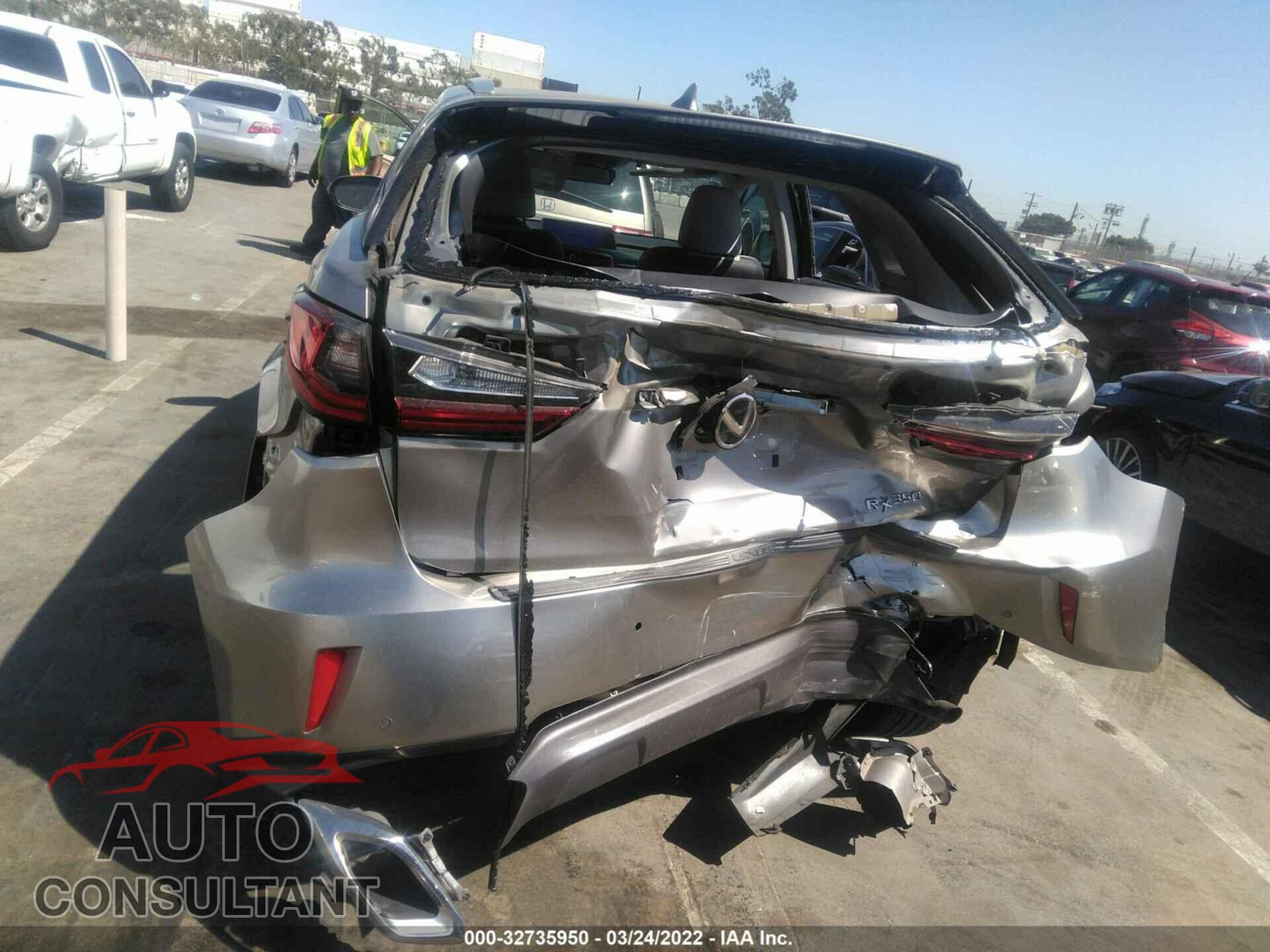 LEXUS RX 2017 - 2T2ZZMCA3HC080691