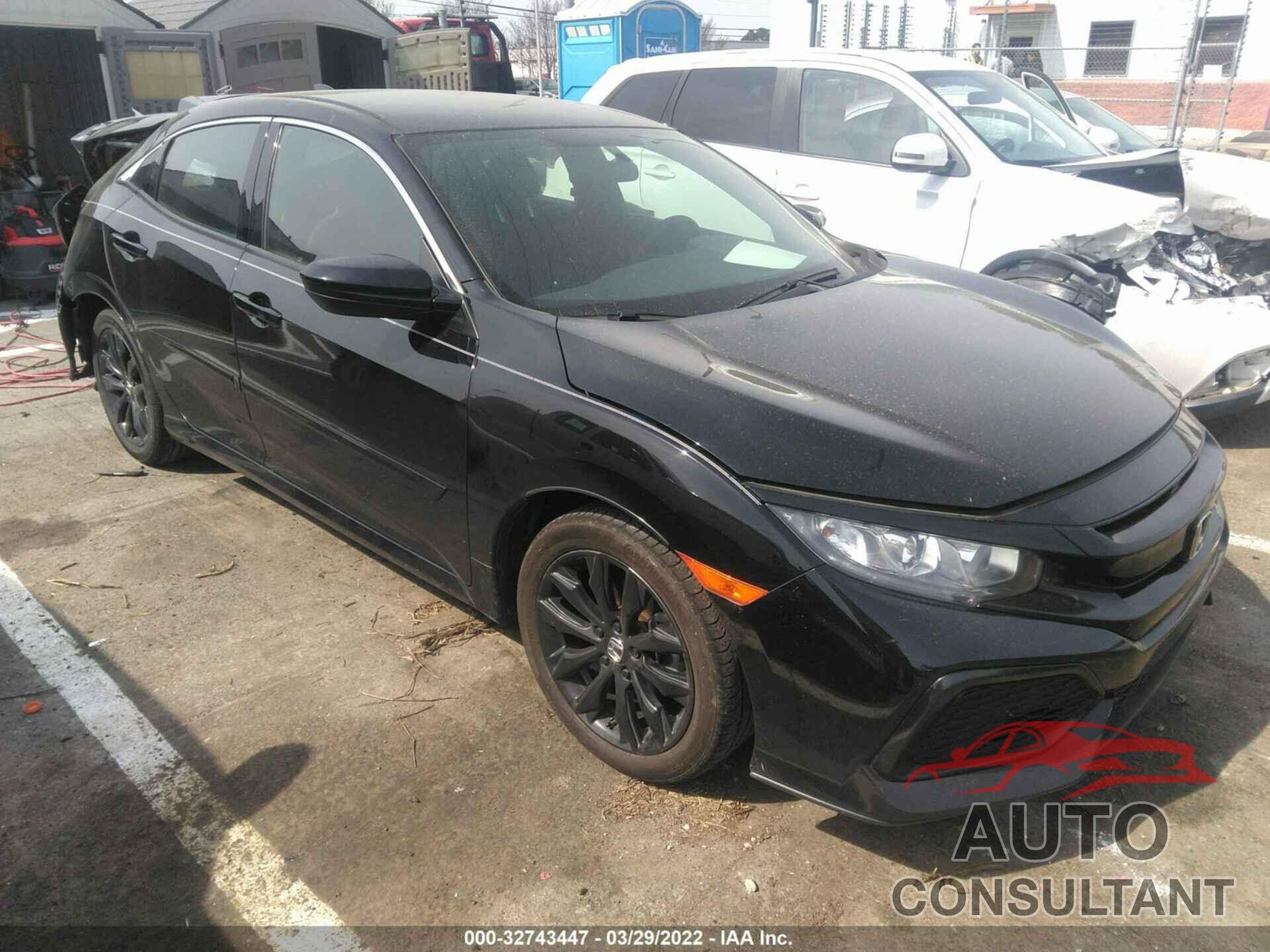 HONDA CIVIC HATCHBACK 2018 - SHHFK7G25JU215606