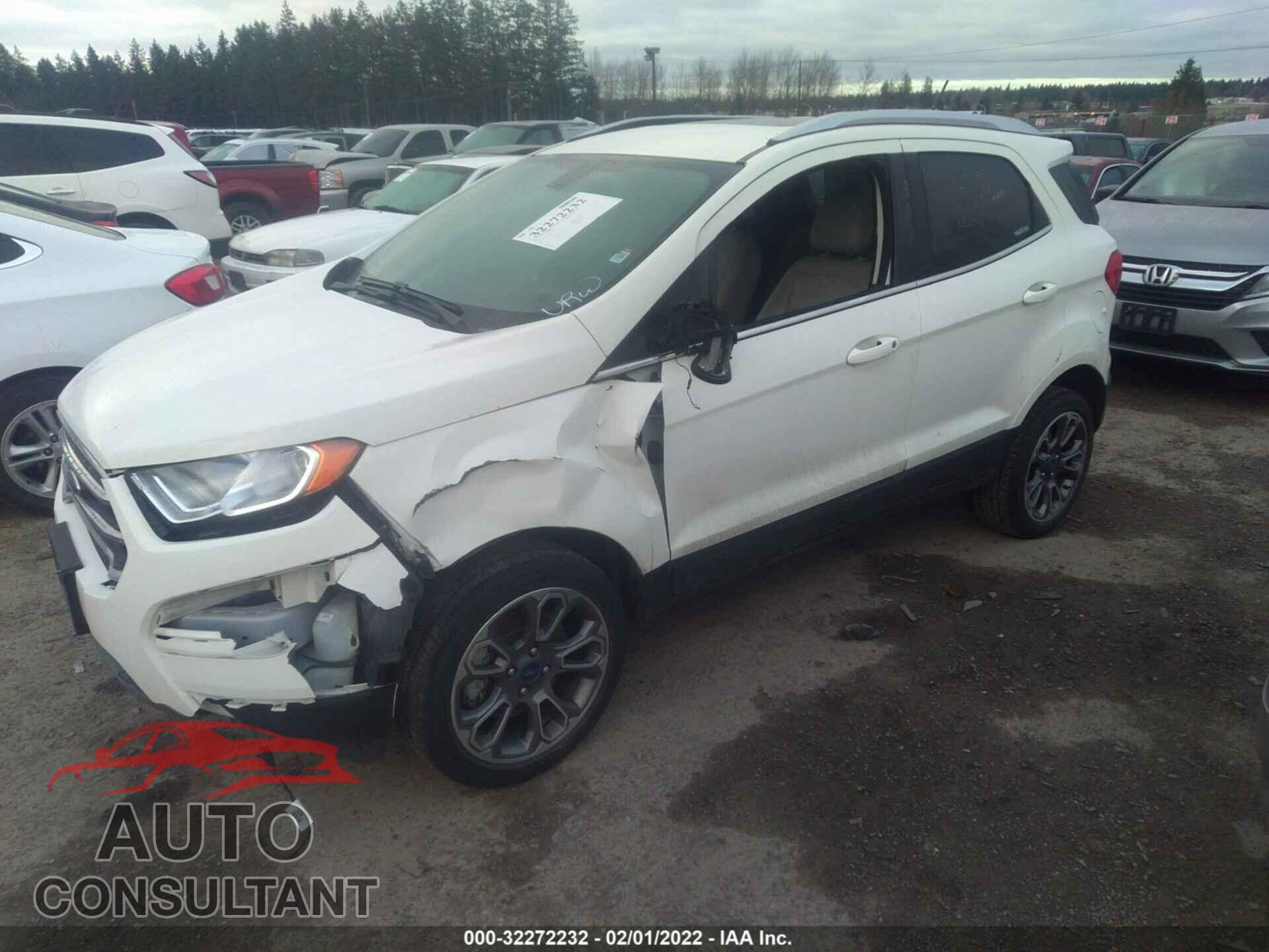 FORD ECOSPORT 2020 - MAJ6S3KL3LC354231