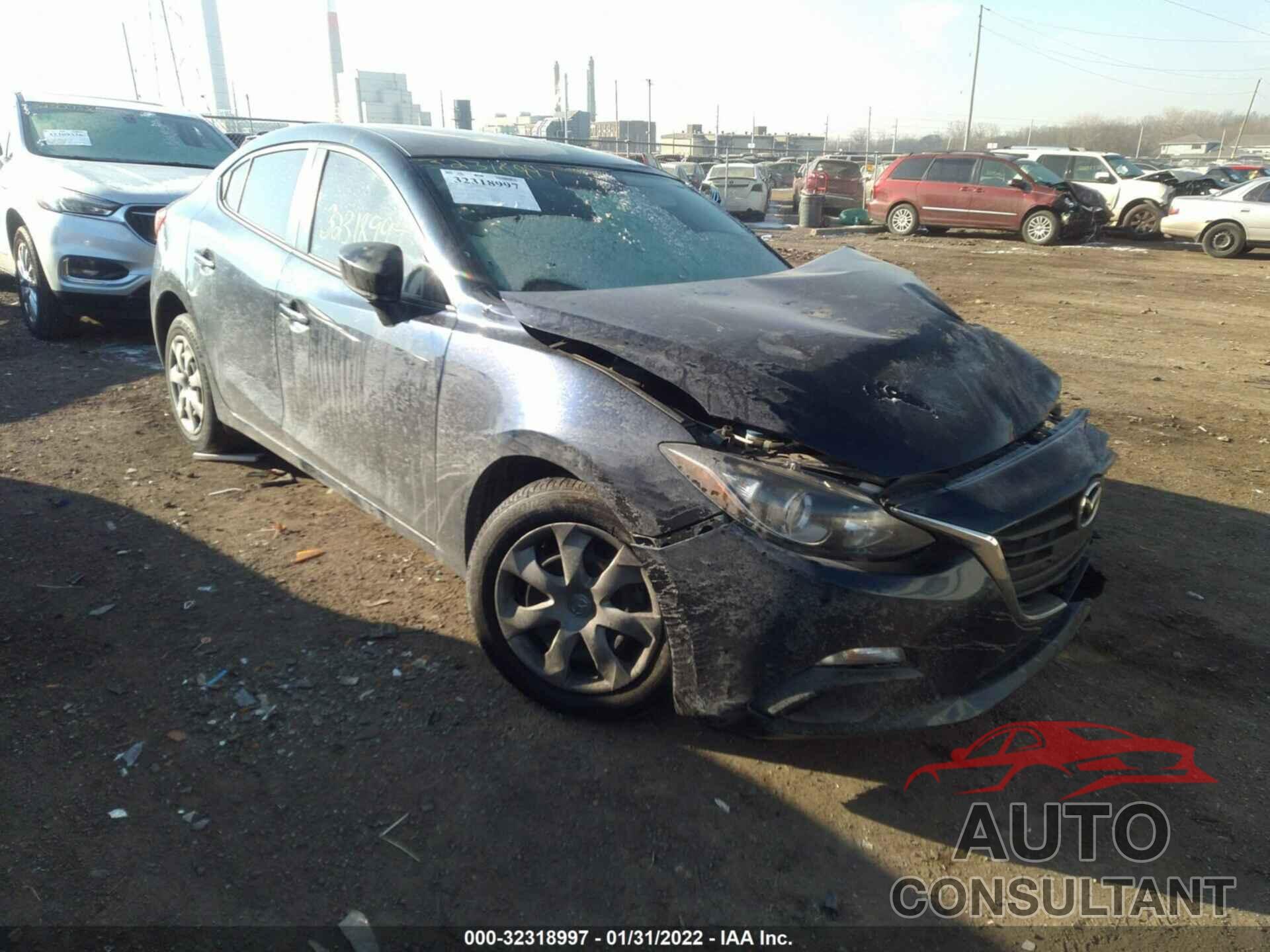 MAZDA MAZDA3 2016 - JM1BM1T76G1316986