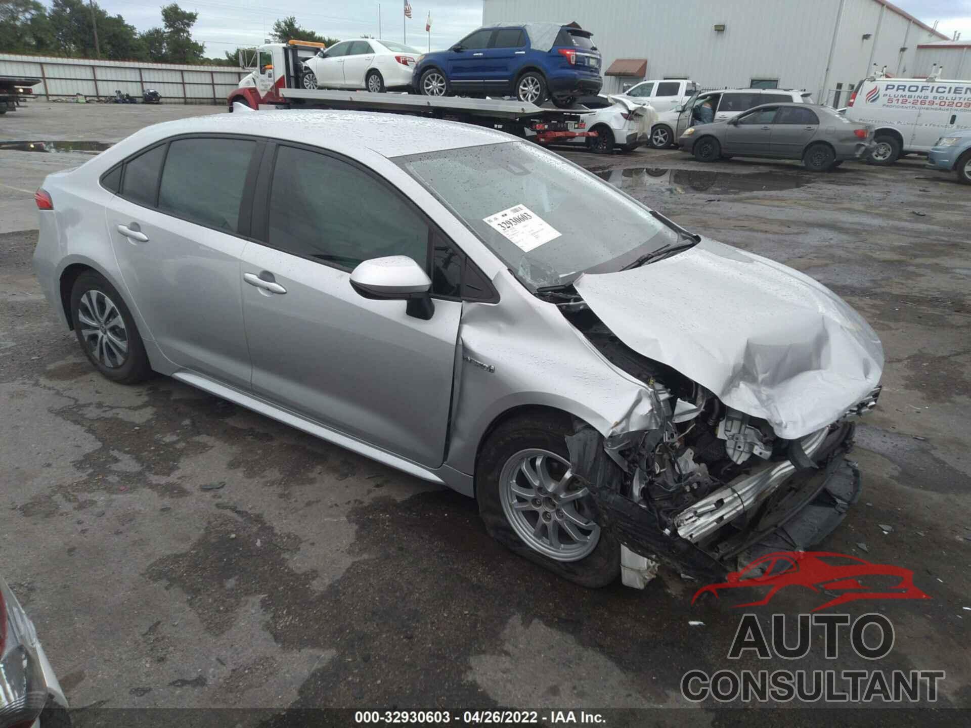 TOYOTA COROLLA 2020 - JTDEBRBEXLJ031610