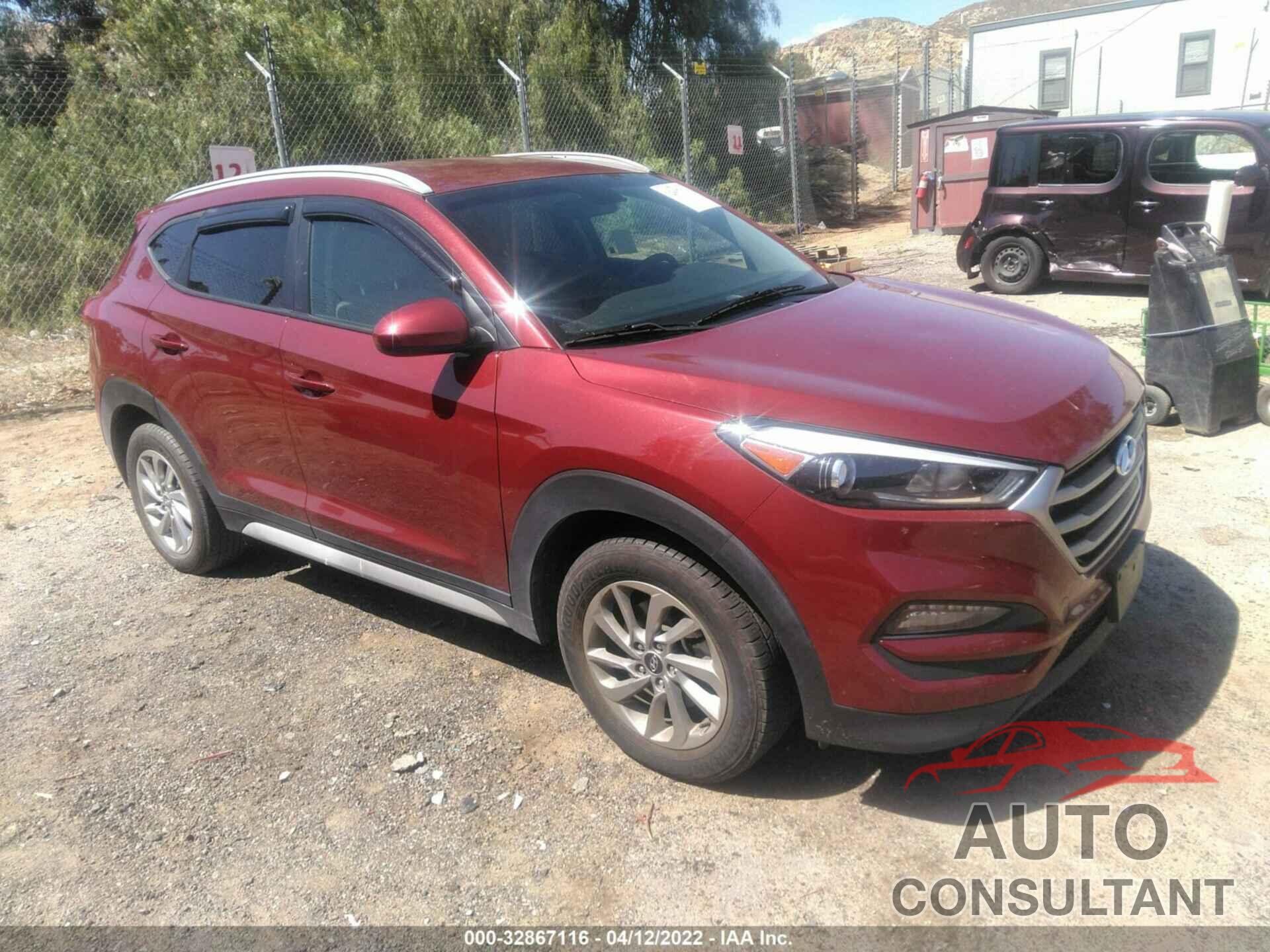 HYUNDAI TUCSON 2018 - KM8J33A44JU831828